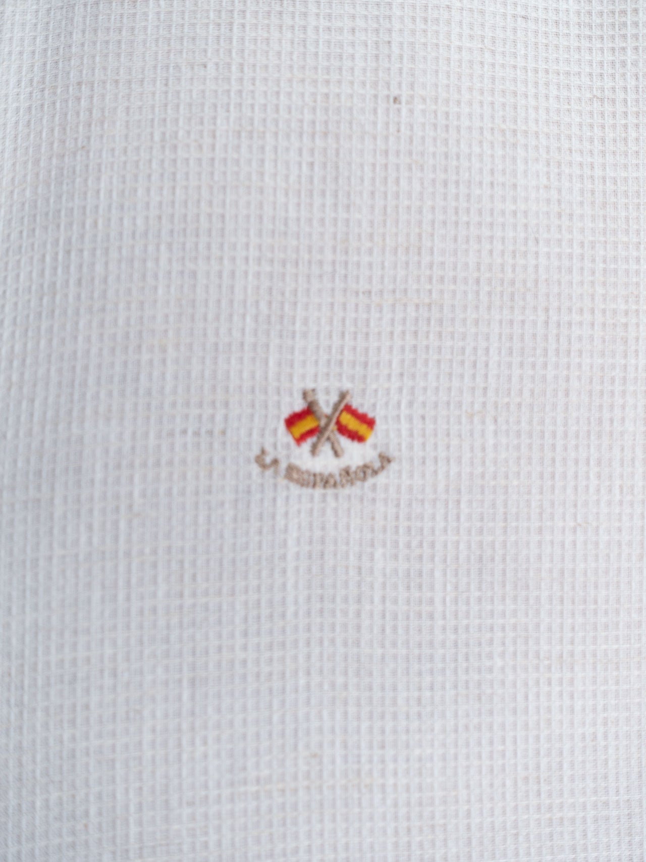 CAMISA ESTRUCTURA CUADRITO LA ESPAÑOLA BEIG