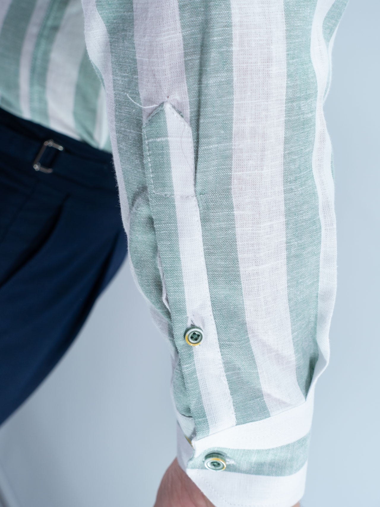 CAMISA RAYAS 60 LA VESPITA VERDE