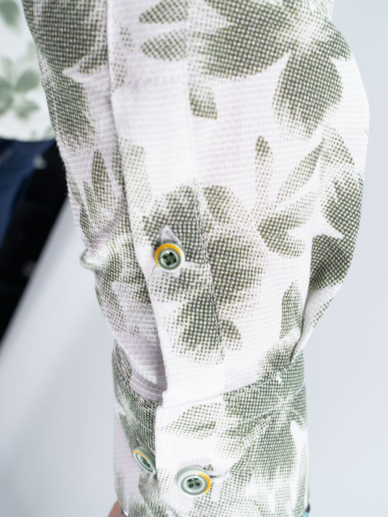 CAMISA HOJAS SUMMER LA ESPAÑOLA VERDE