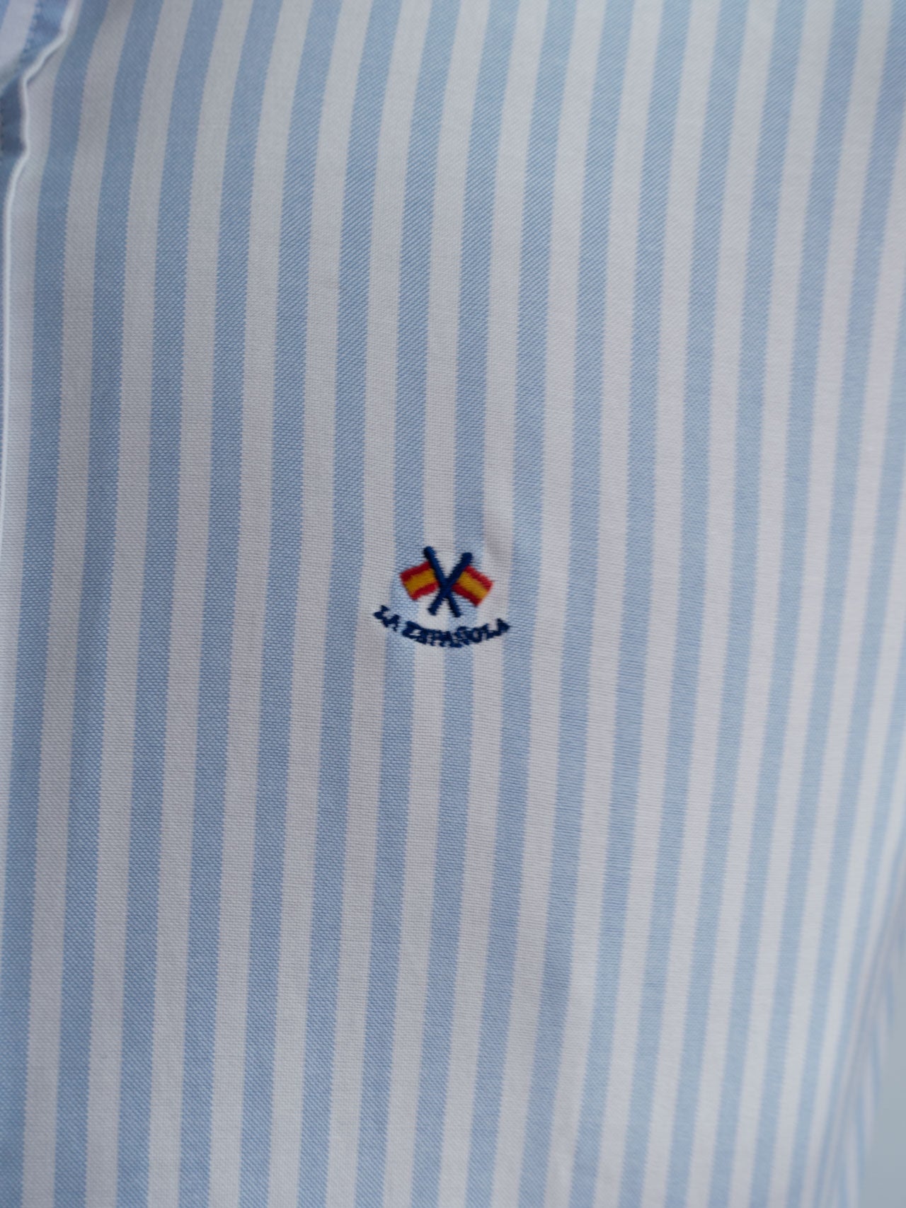 CAMISA RAYA MEDIUM LA ESPANOLA CELESTE