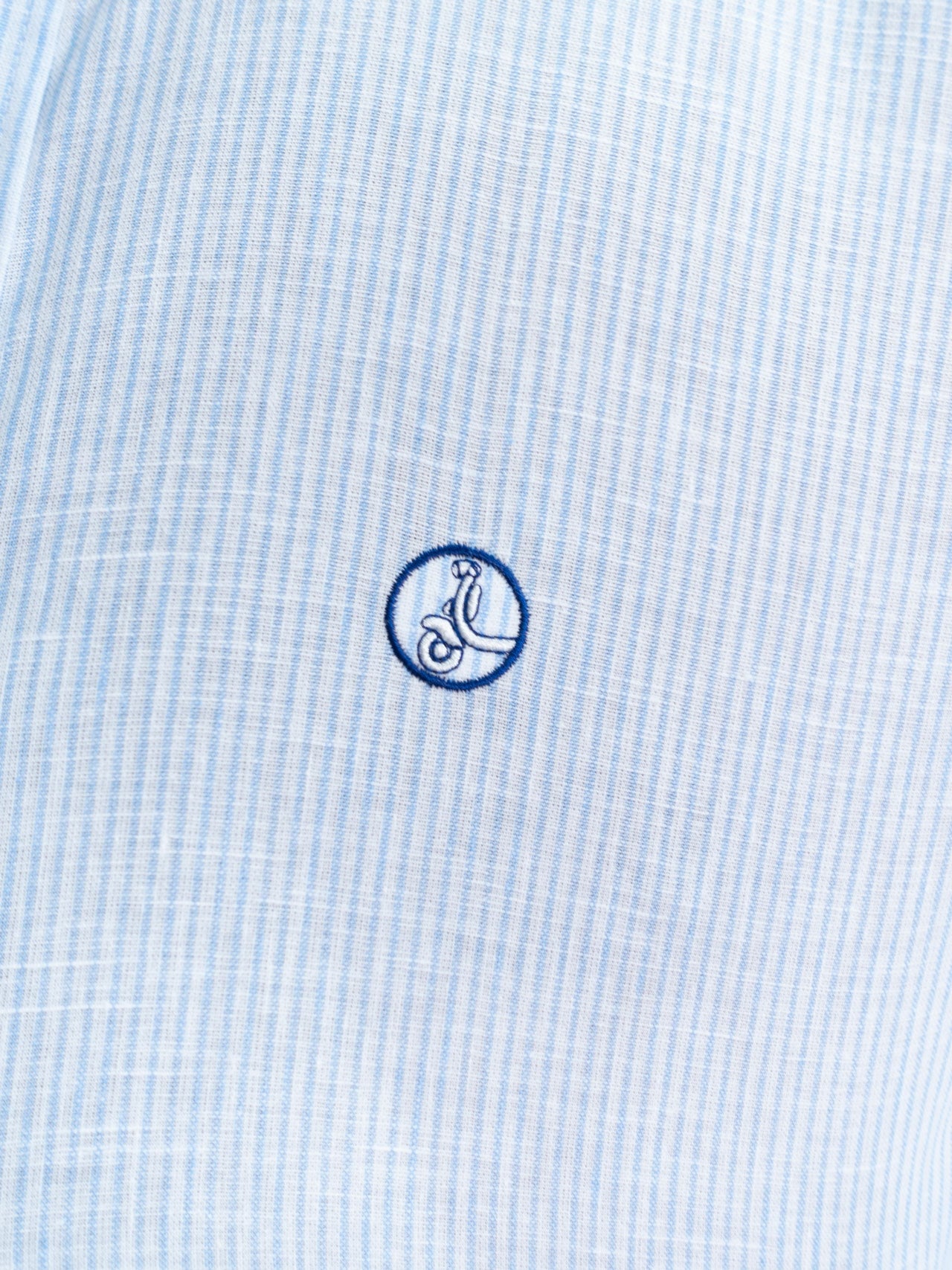 CAMISA RAYAS 26 LA VESPITA CELESTE