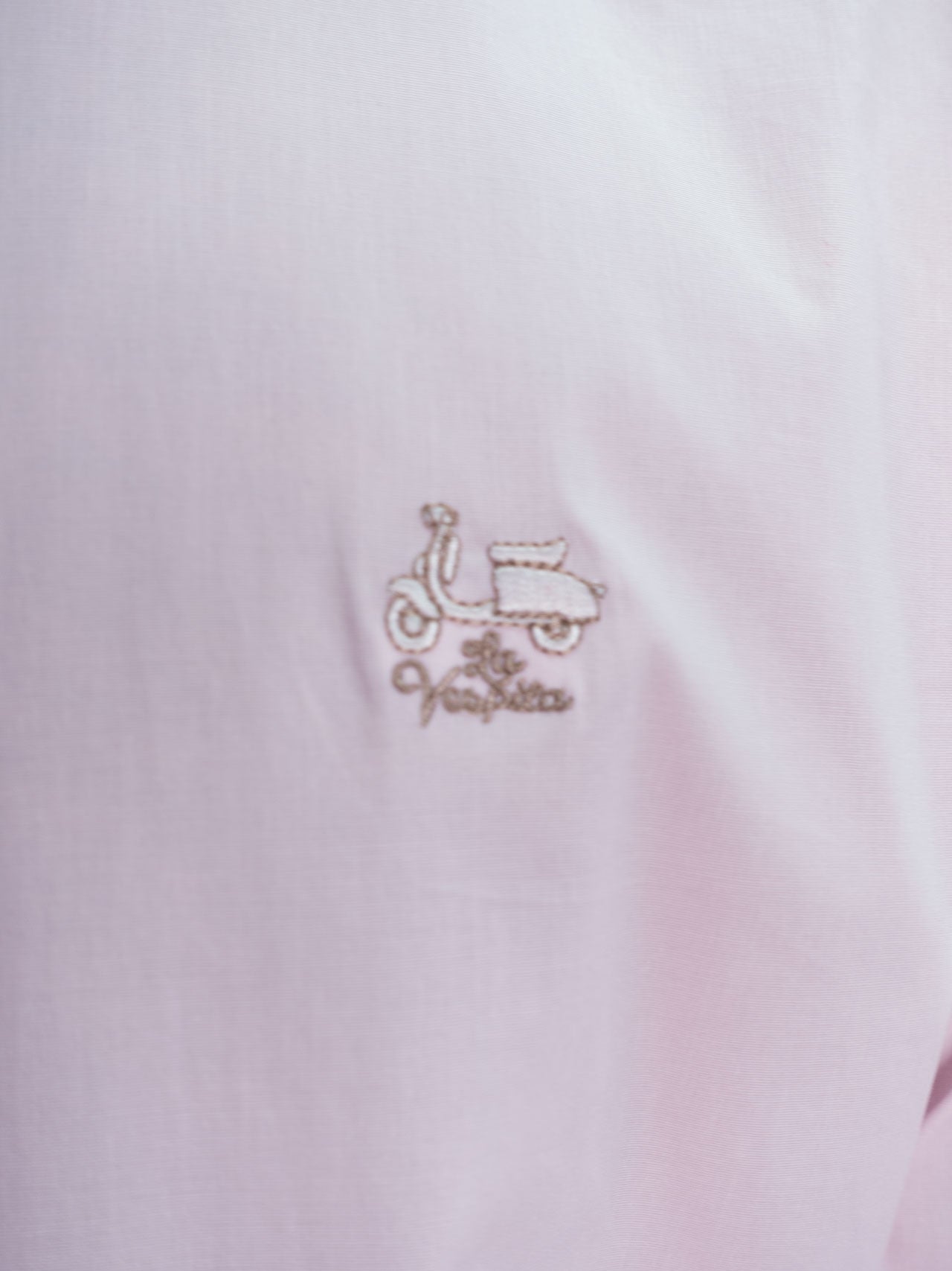 CAMISA LISA BOTON LA VESPITA ROSA