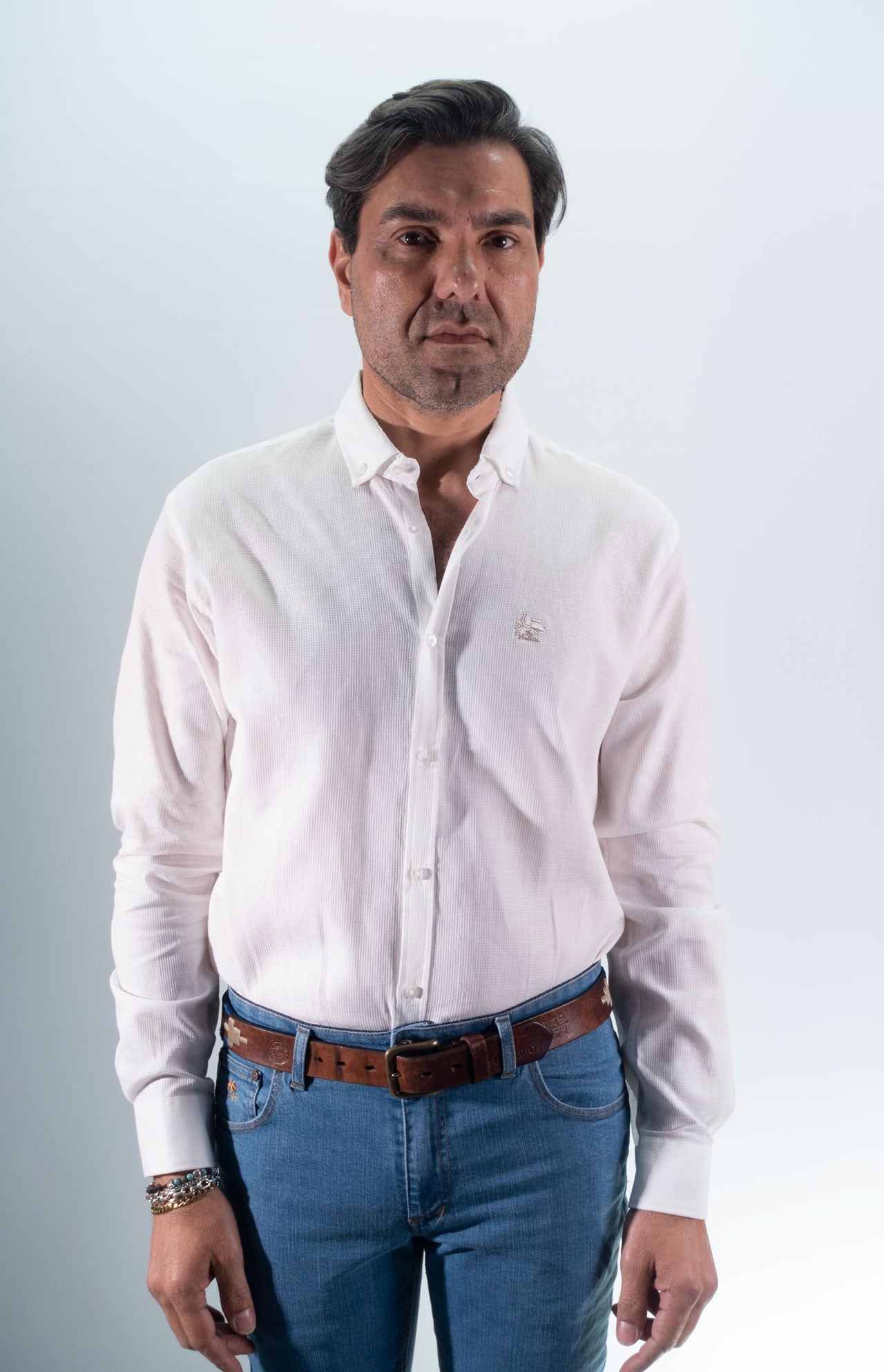 CAMISA ESTRUCTURA CUADRADO LA VESPITA BLANCO