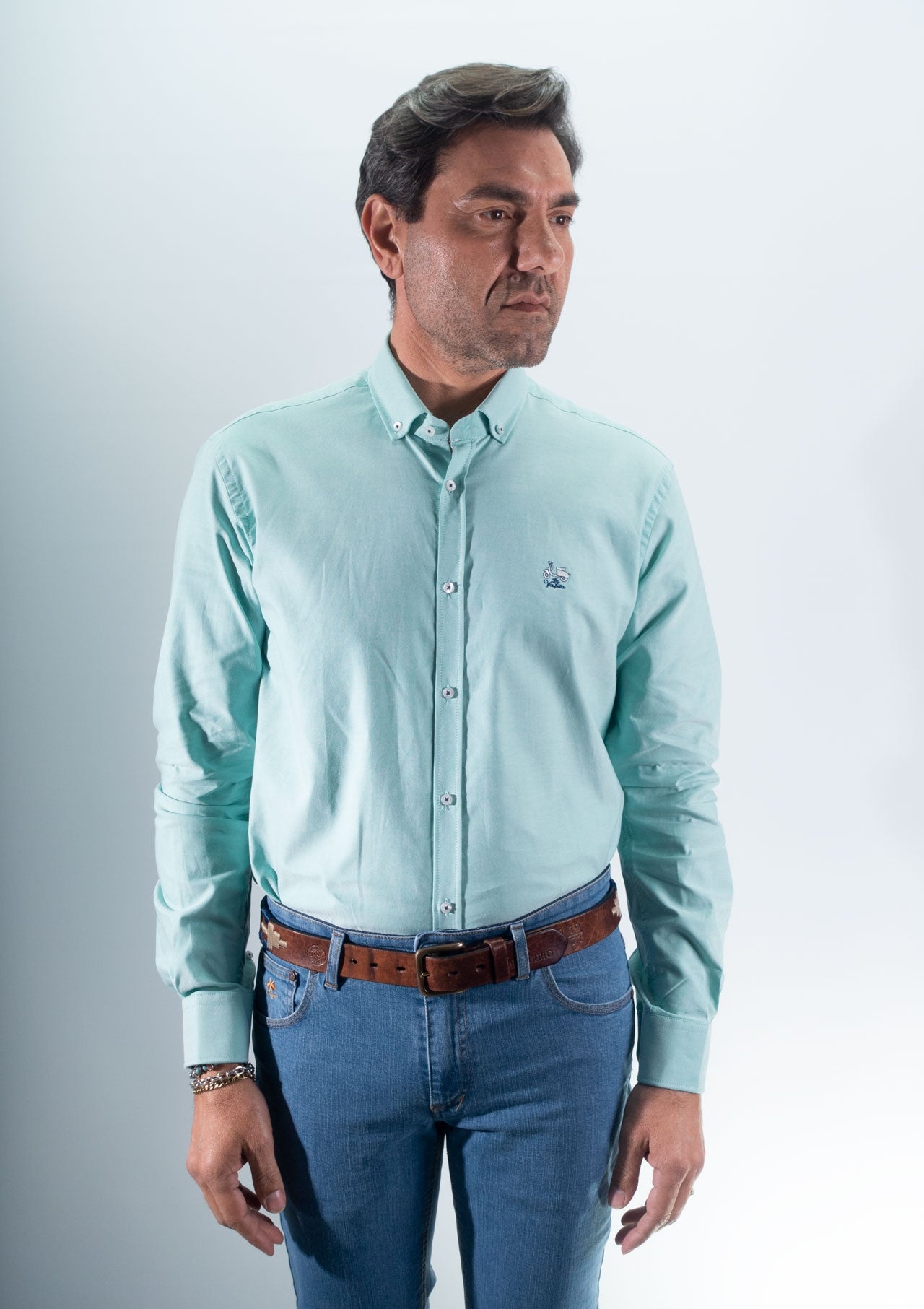 CAMISA BASIC LA VESPITA VERDE