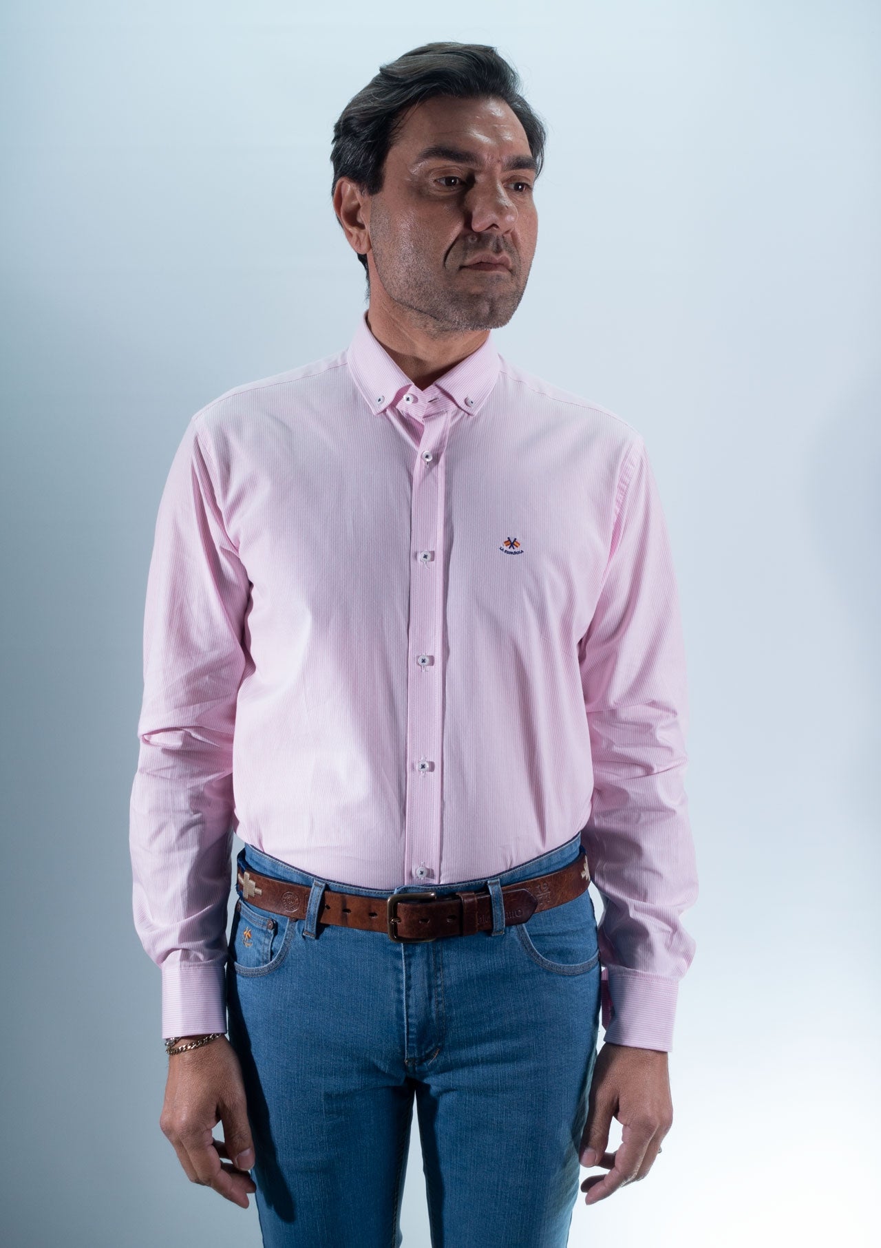 CAMISA 1000 RAYAS LA ESPAÑOLA ROSA