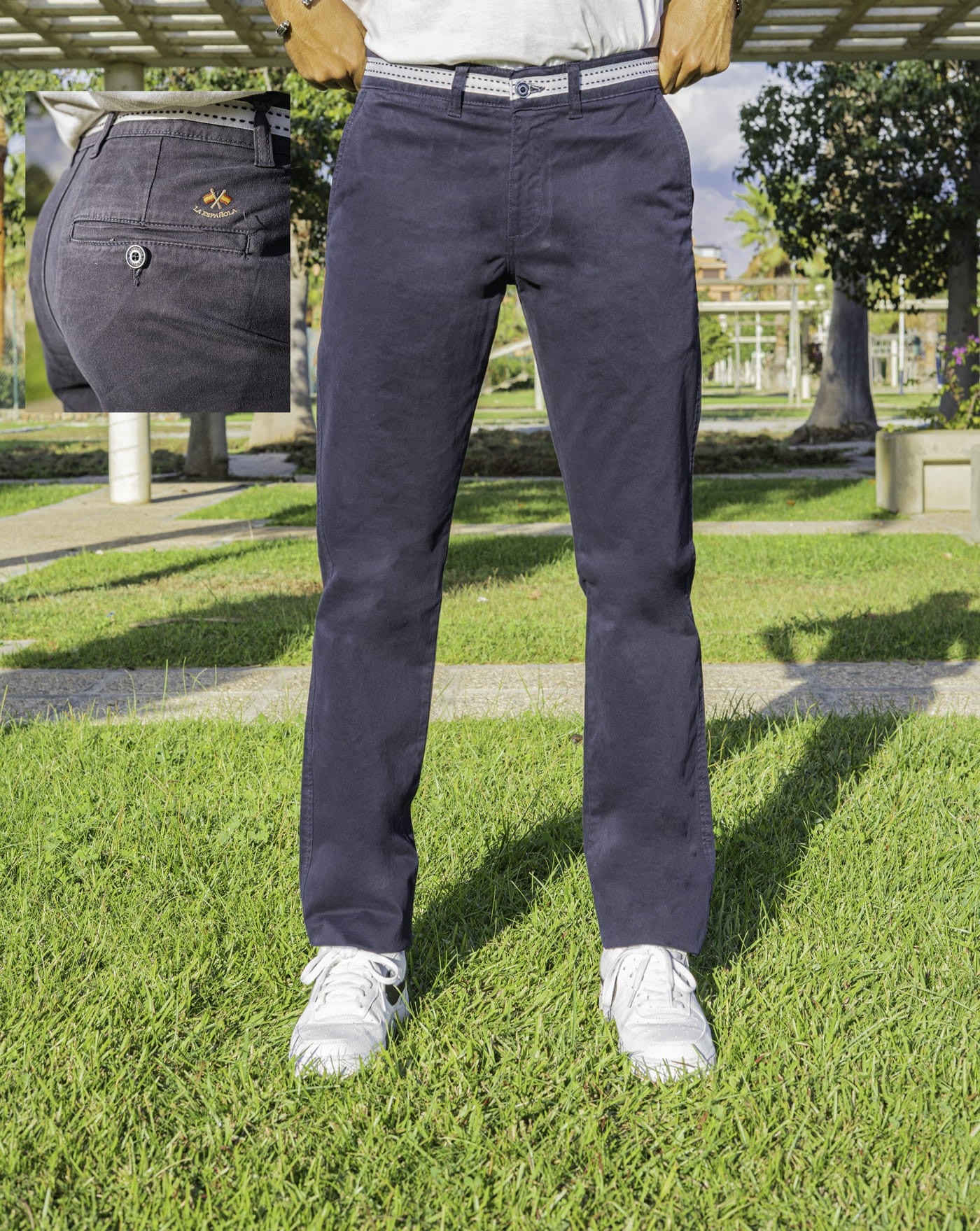PANT CINTA LA ESPAÑOLA  MARINO