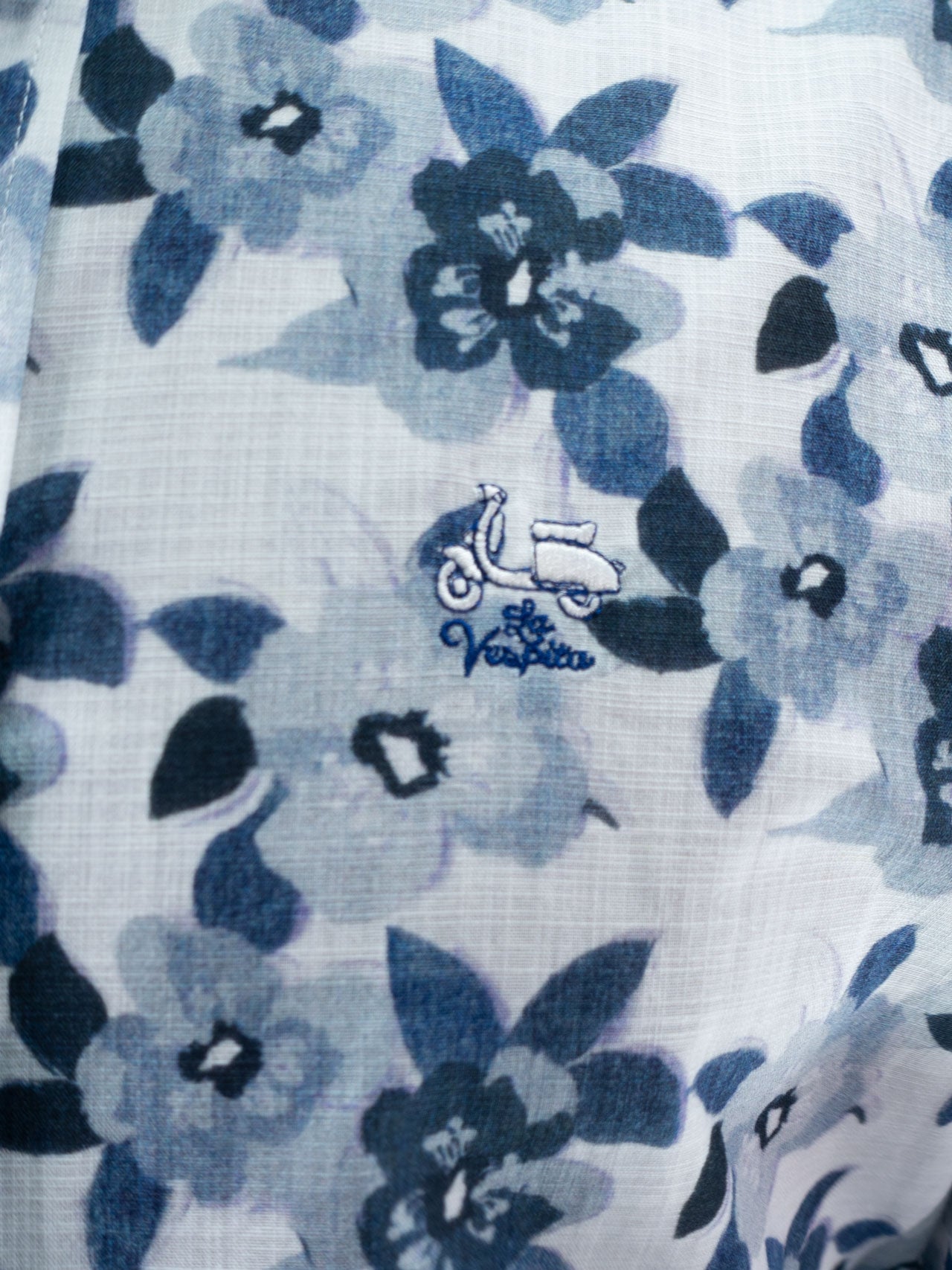 CAMISA TRI-FLOR LA VESPITA MARINO