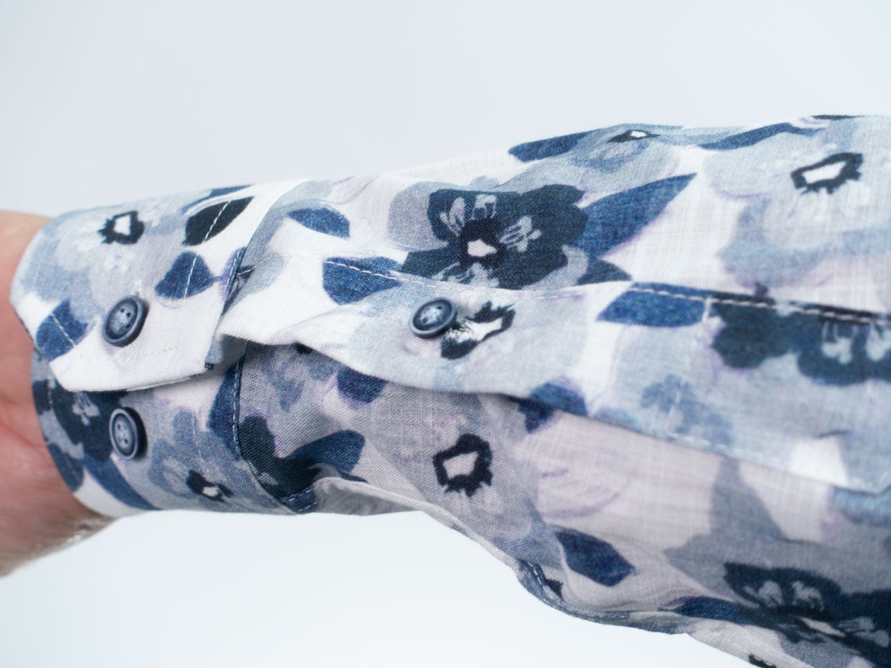 CAMISA TRI-FLOR LA VESPITA MARINO
