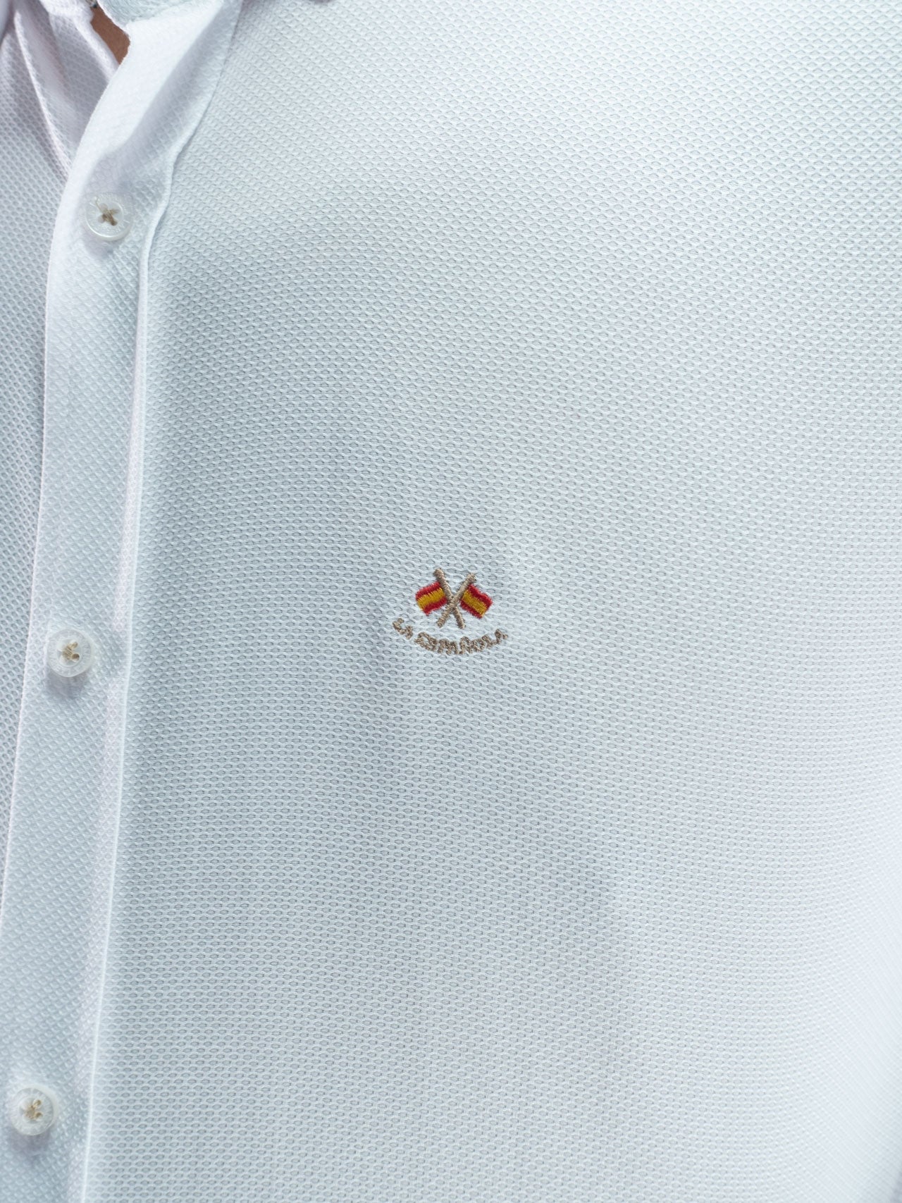 CAMISA LA RAZA 3 LA ESPANOLA BLANCO