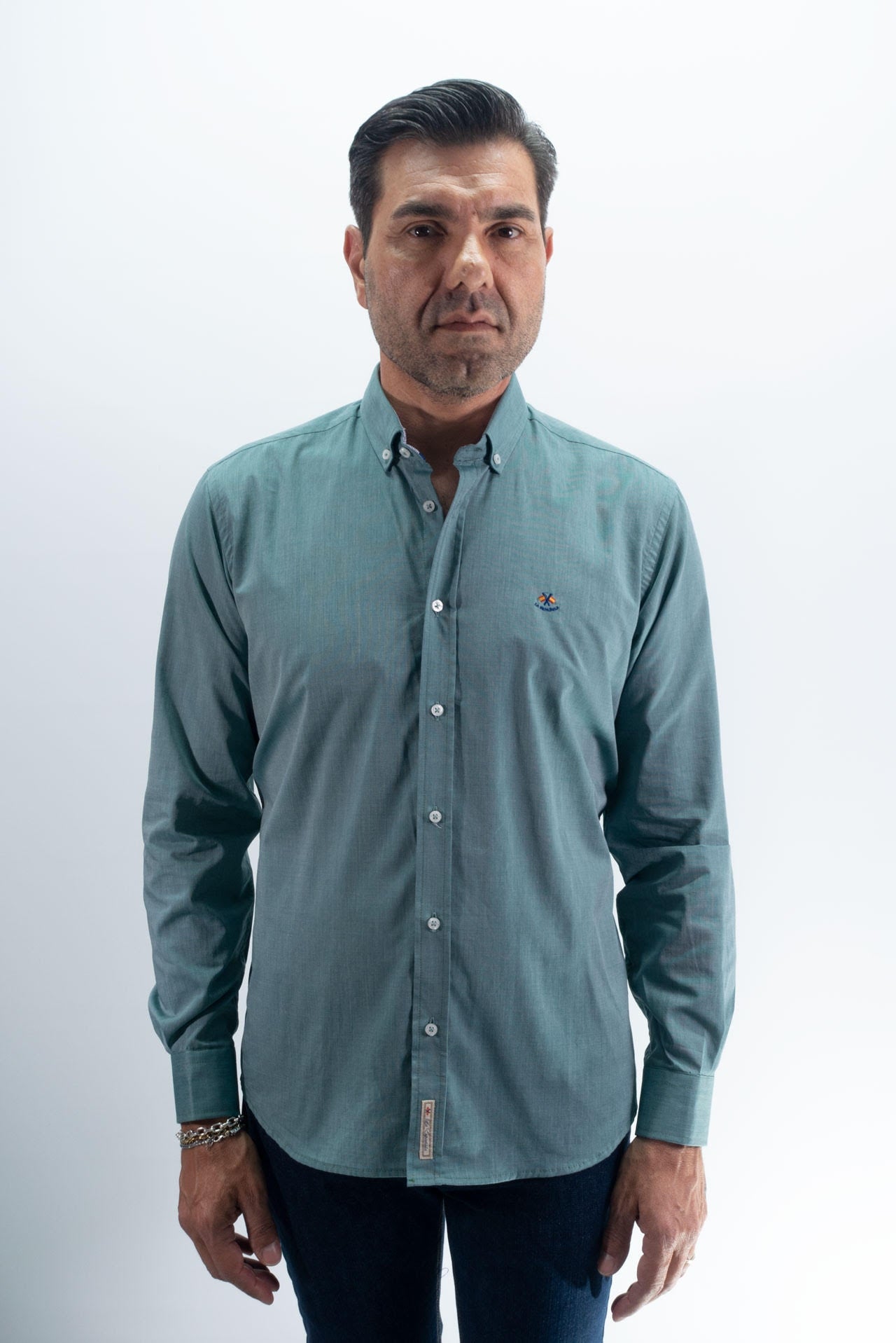 CAMISA FIL 26 LA ESPANOLA VERDE