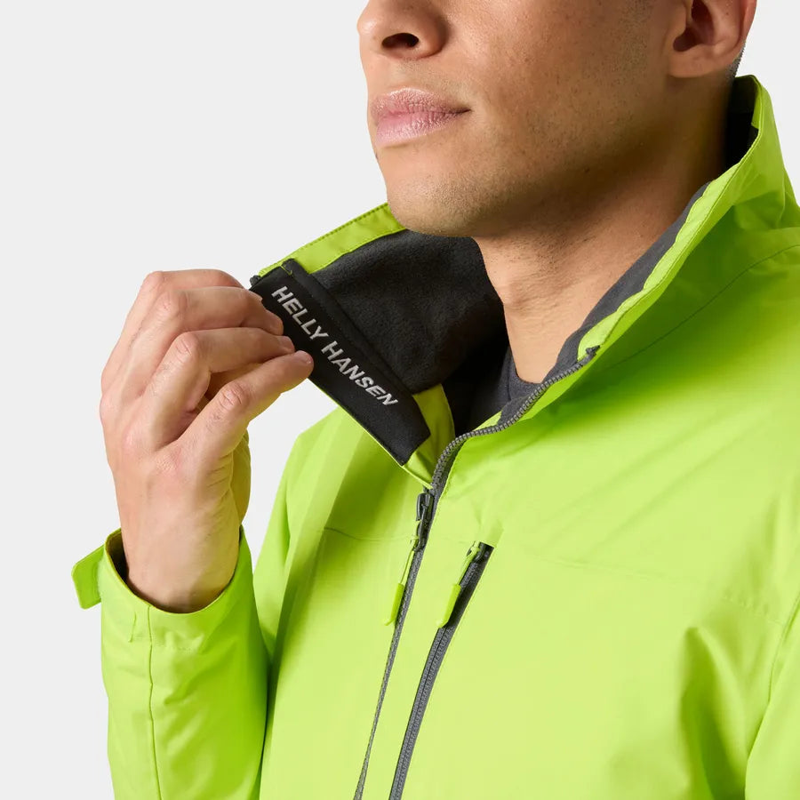 CHAQUETA CREW HOODED AMARILLO