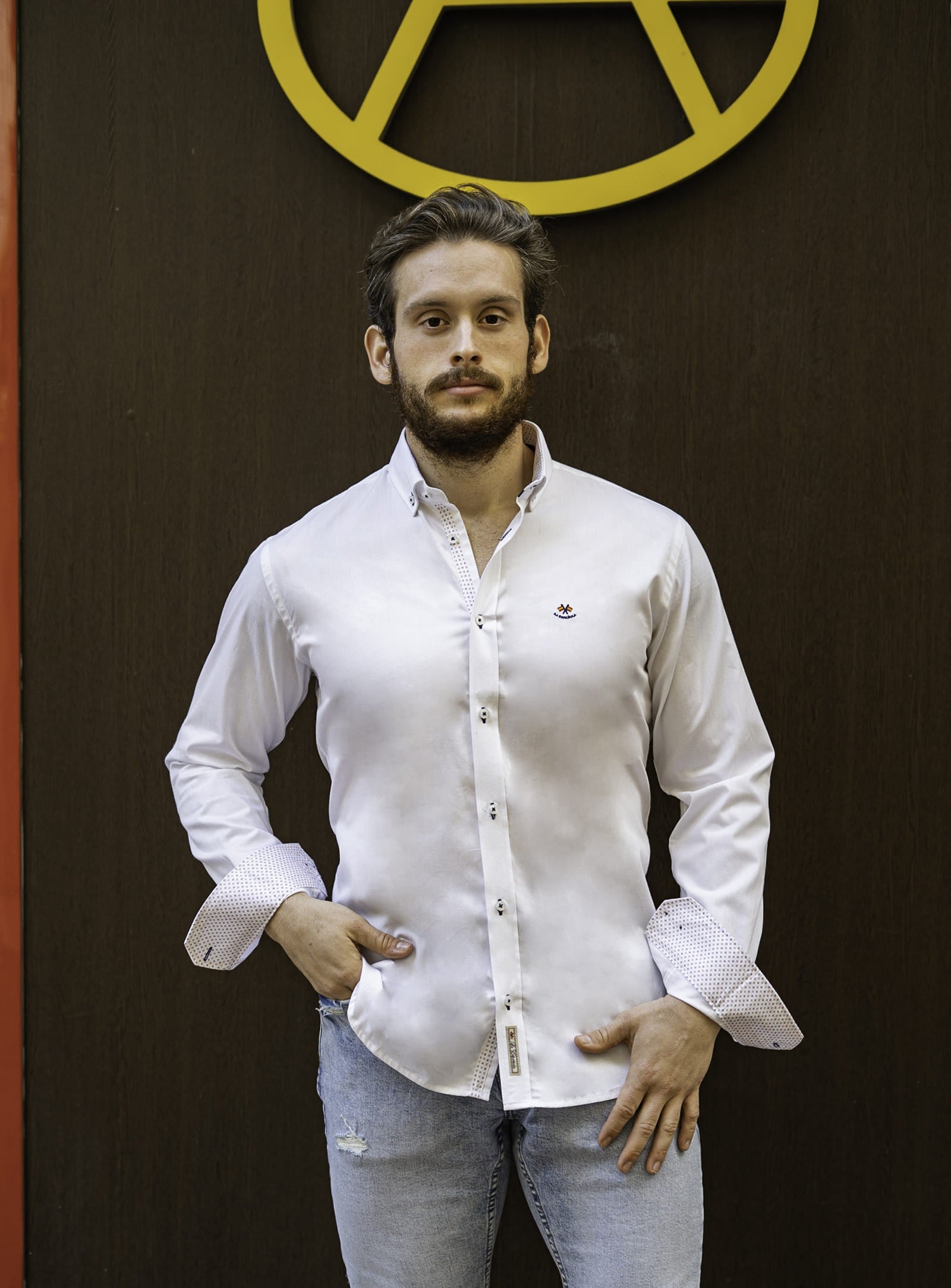 CAMISA BASICA LA ESPAÑOLA BLANCA