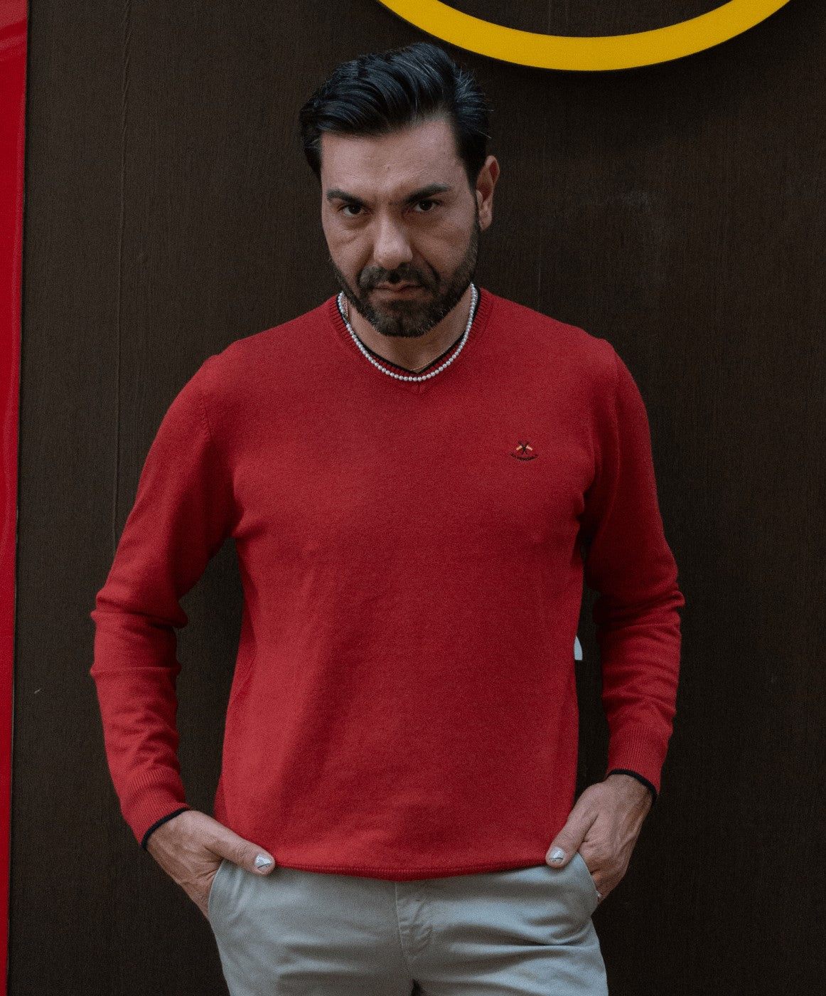 JERSEY CUELLO CAJA LA ESPAÑOLA ROJO