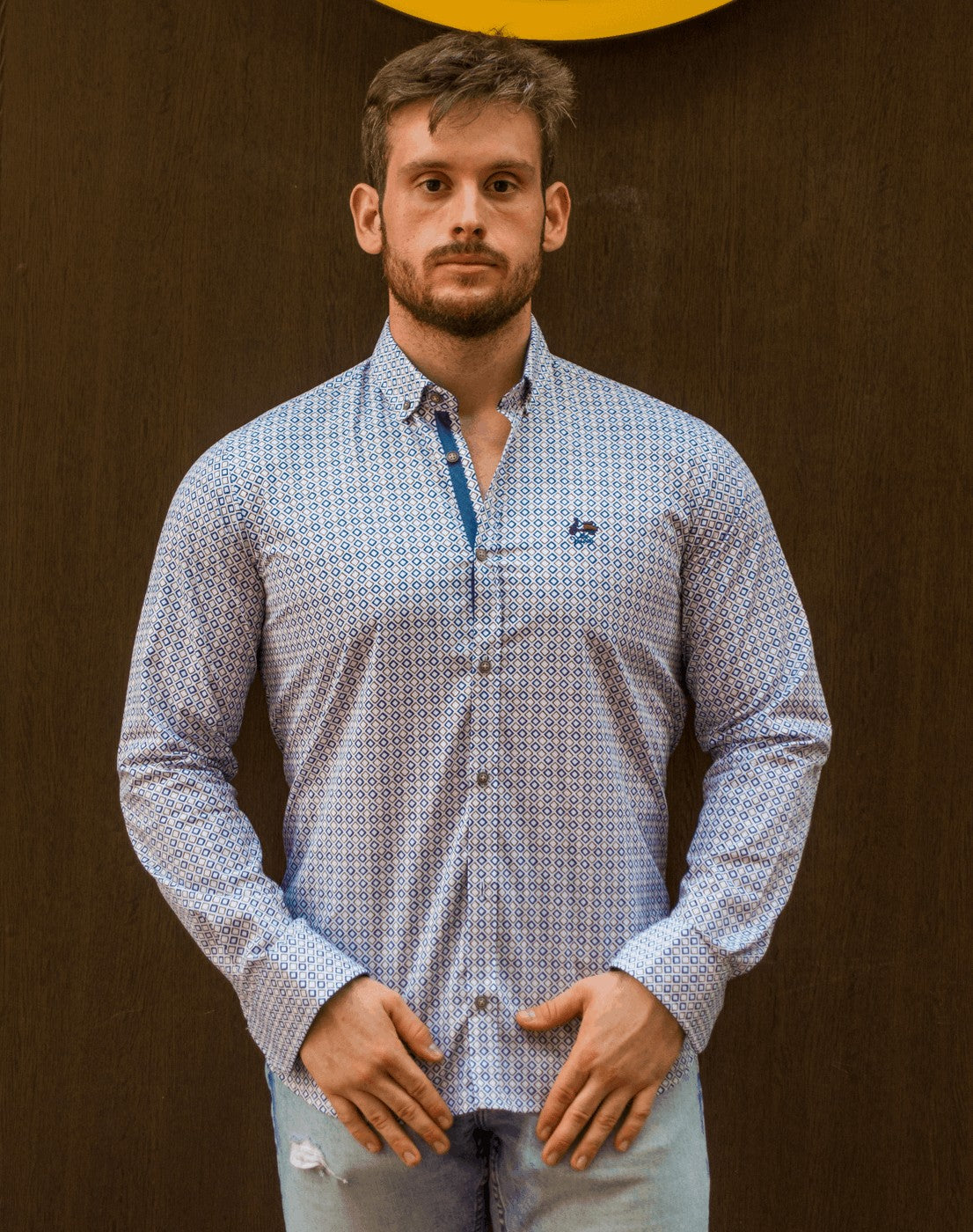CAMISA PICAZZO LA VESPITA BLANCO