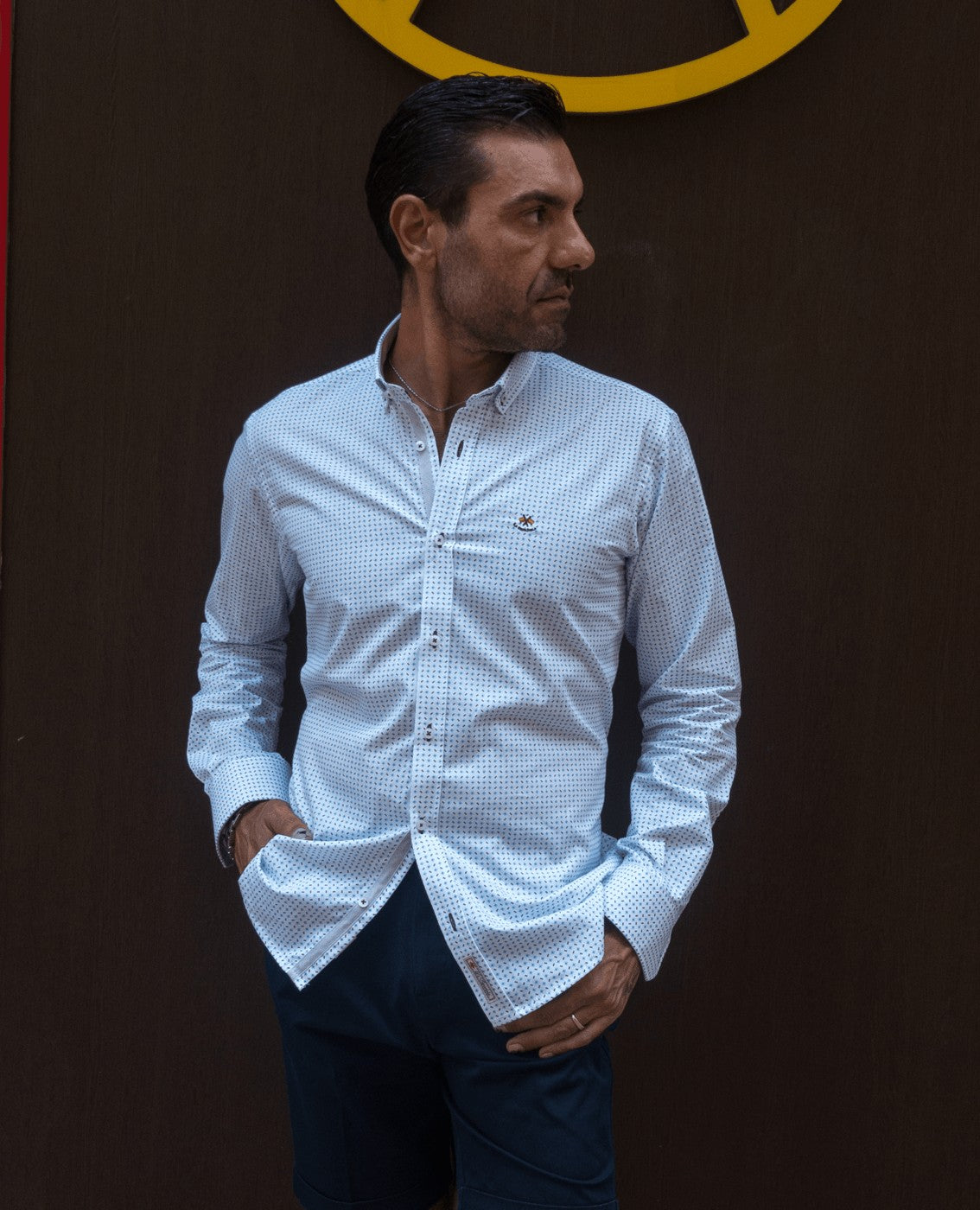 CAMISA RUS LA ESPAÑOLA BLANCO