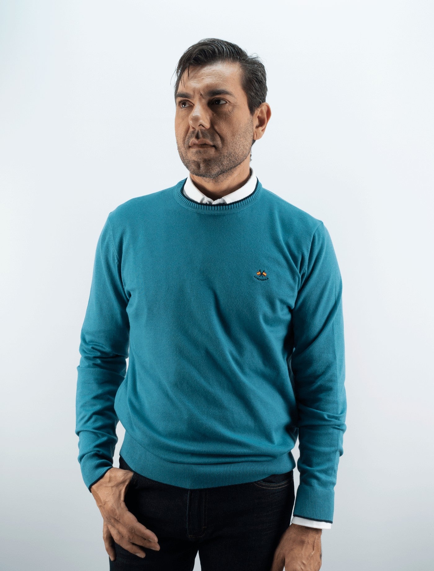 JERSEY CUELLO CAJA LA ESPAÑOLA VERDE