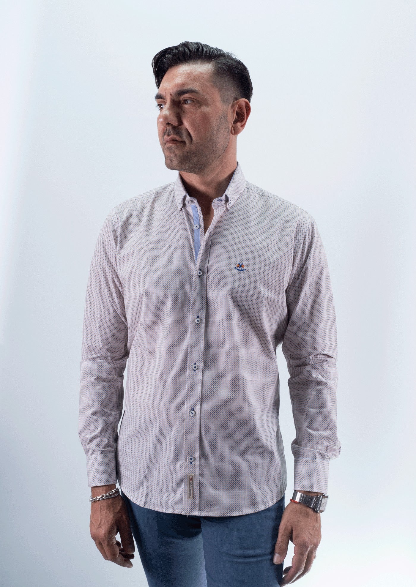 CAMISA PUNTO LA ESPAÑOLA MARRÓN