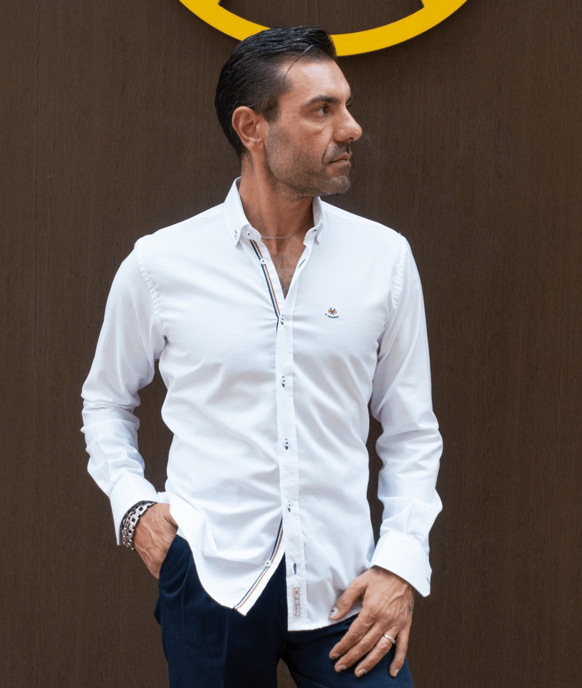 CAMISA BASICA LA ESPAÑOLA BLANCO