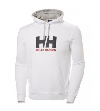SUDADERA HH LOGO HOODIE BLANCO