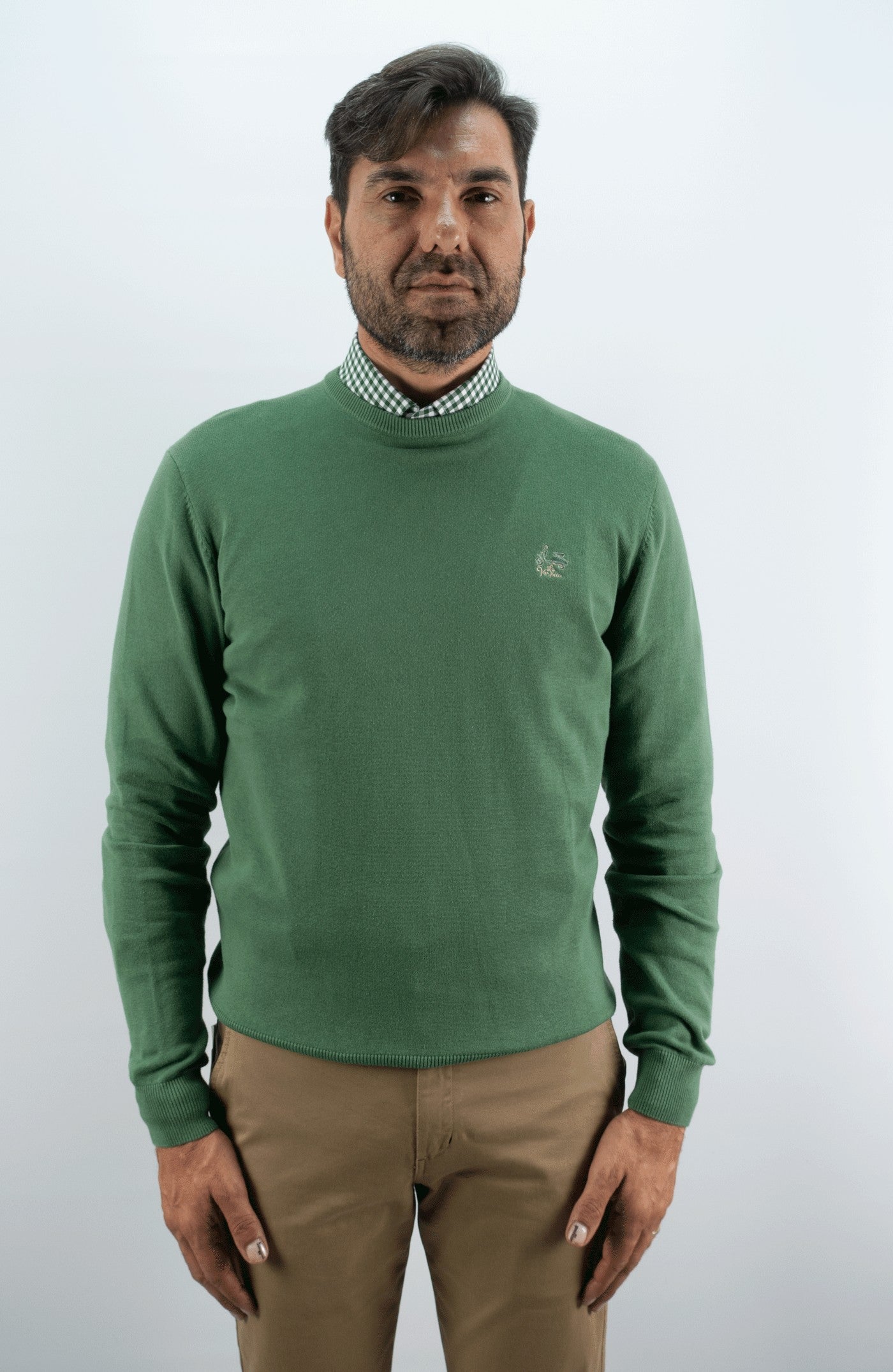 JERSEY CUELLO CAJA LA VESPITA VERDE