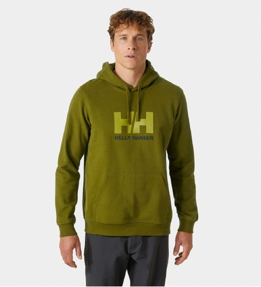 SUDADERA HH LOGO HOODIE VERDE