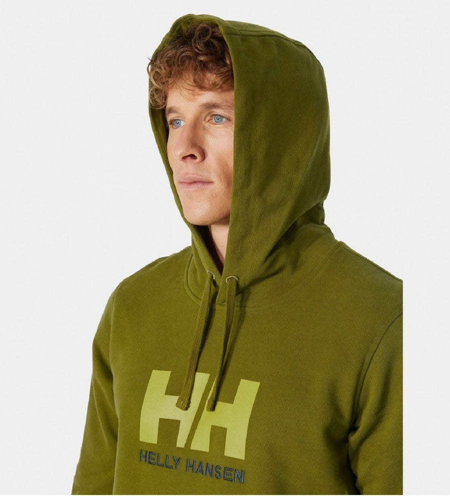 SUDADERA HH LOGO HOODIE VERDE