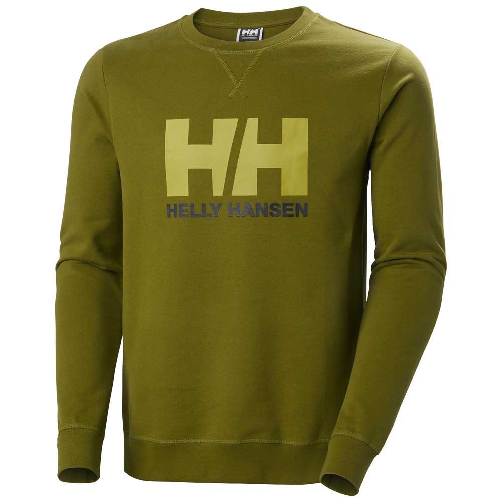 SUDADERA LOGO CREW SWEAT VERDE