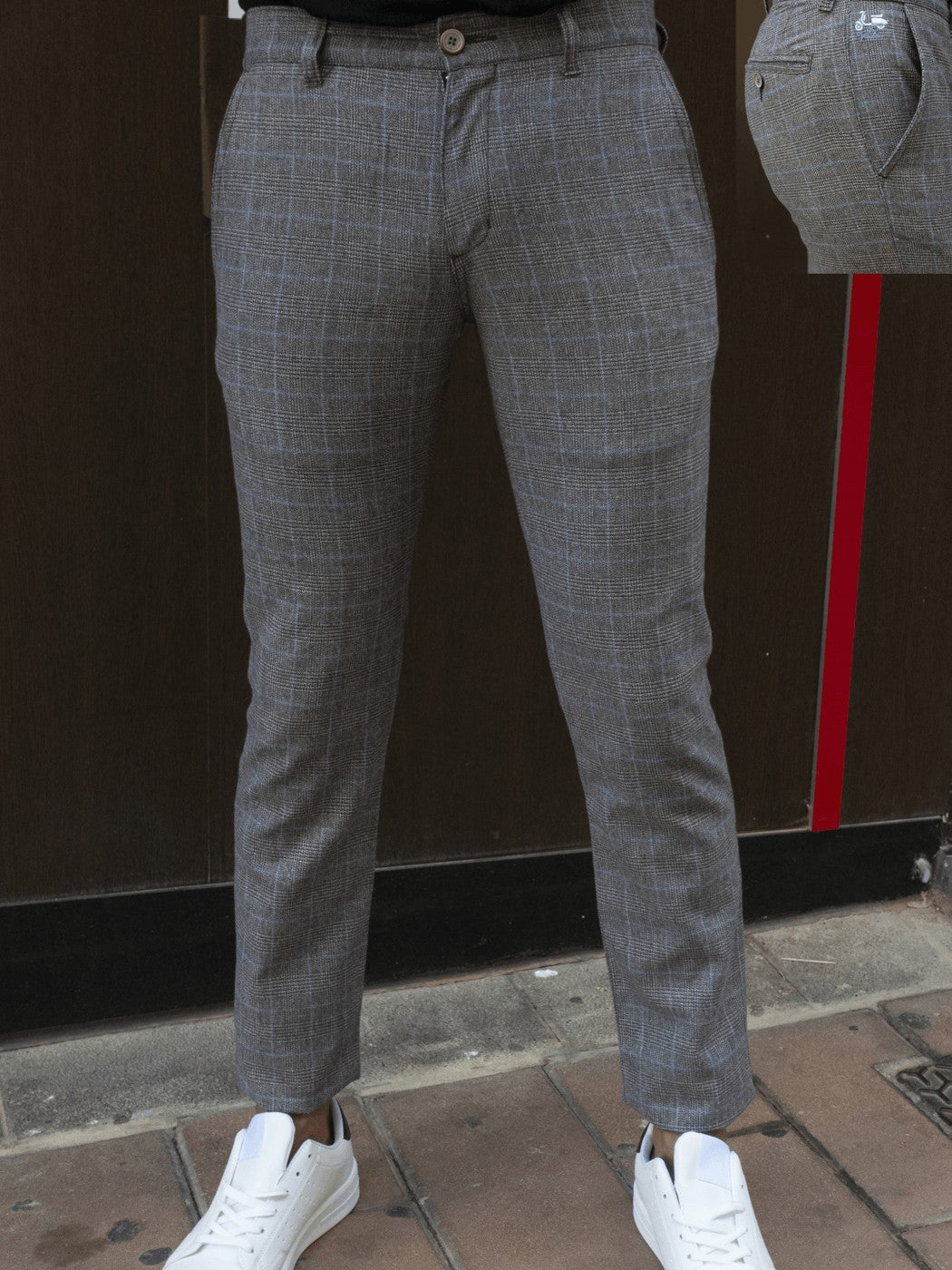 PANTALON CUADRO GALES LA VESPITA GRIS