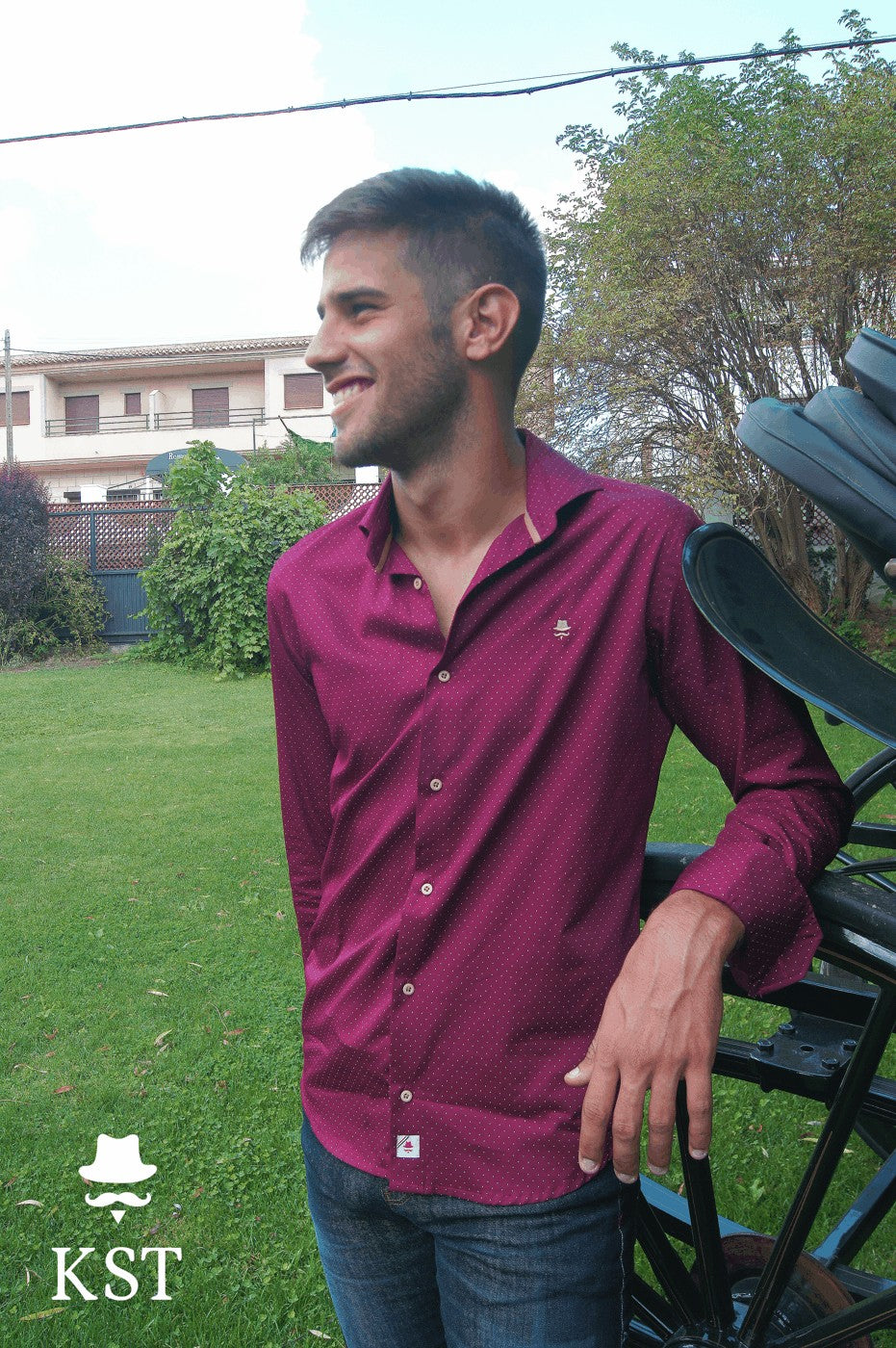 CAMISATOPITOS  KST  BURDEOS