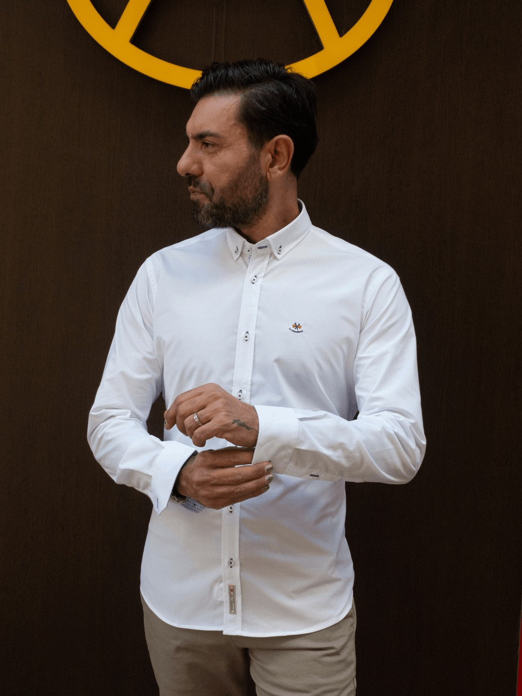 CAMISA BASICA LA ESPAÑOLA BLANCO 2