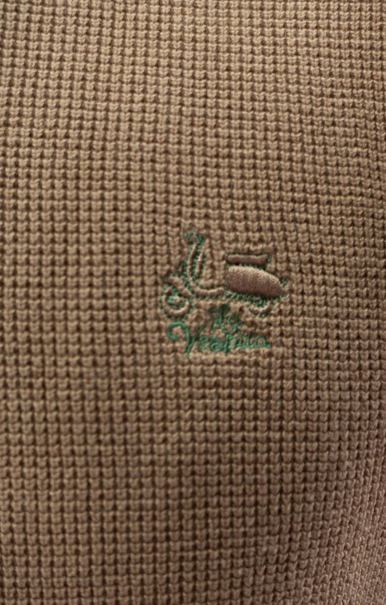 JERSEY BROCADO LA VESPITA CAMEL