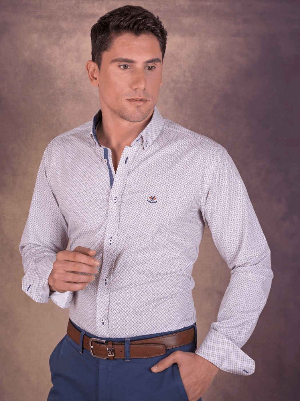 CAMISA 4 PUNTOS LA ESPAÑOLA AMARILLO