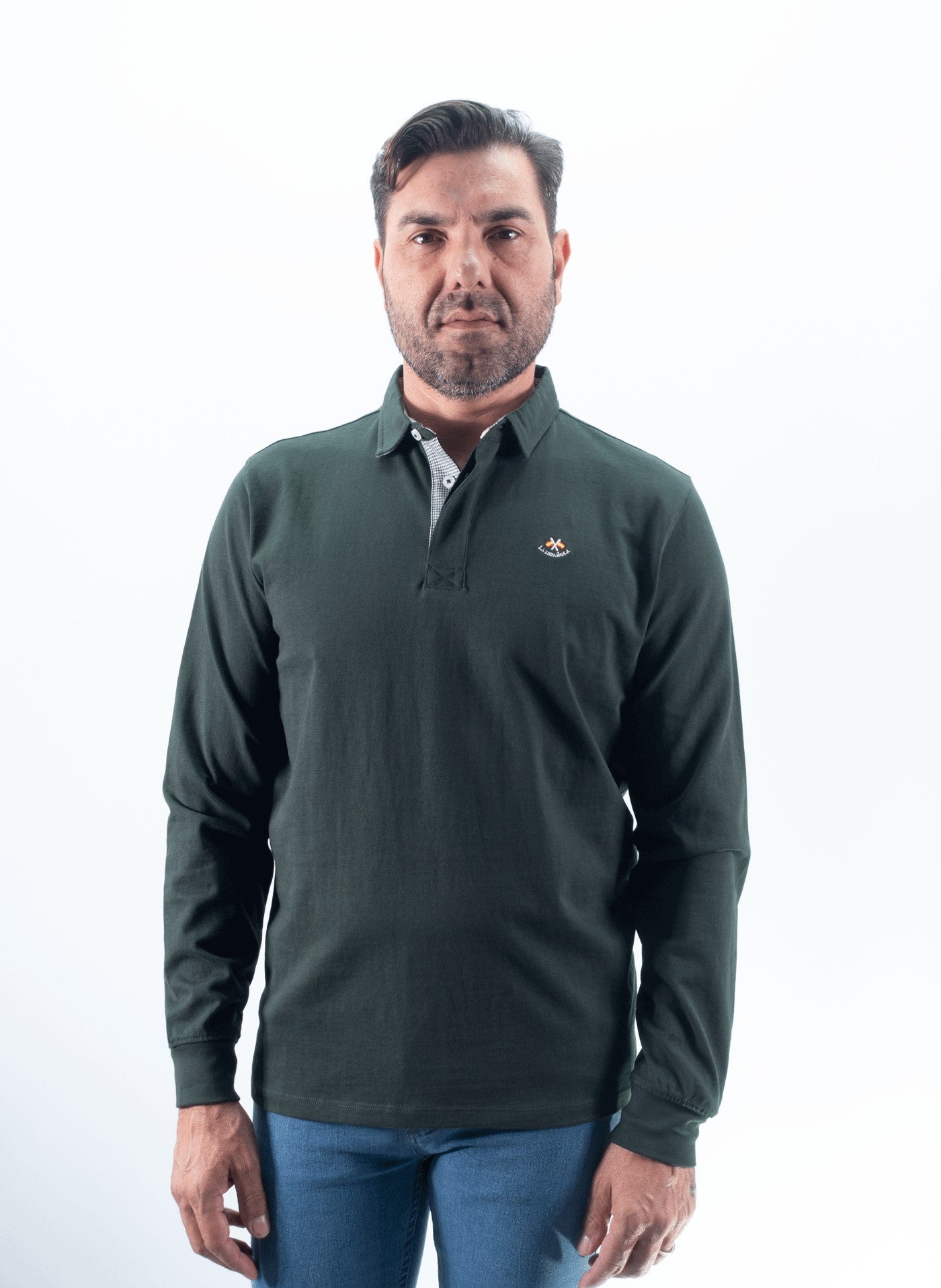 POLO LISO LA ESPAÑOLA VERDE