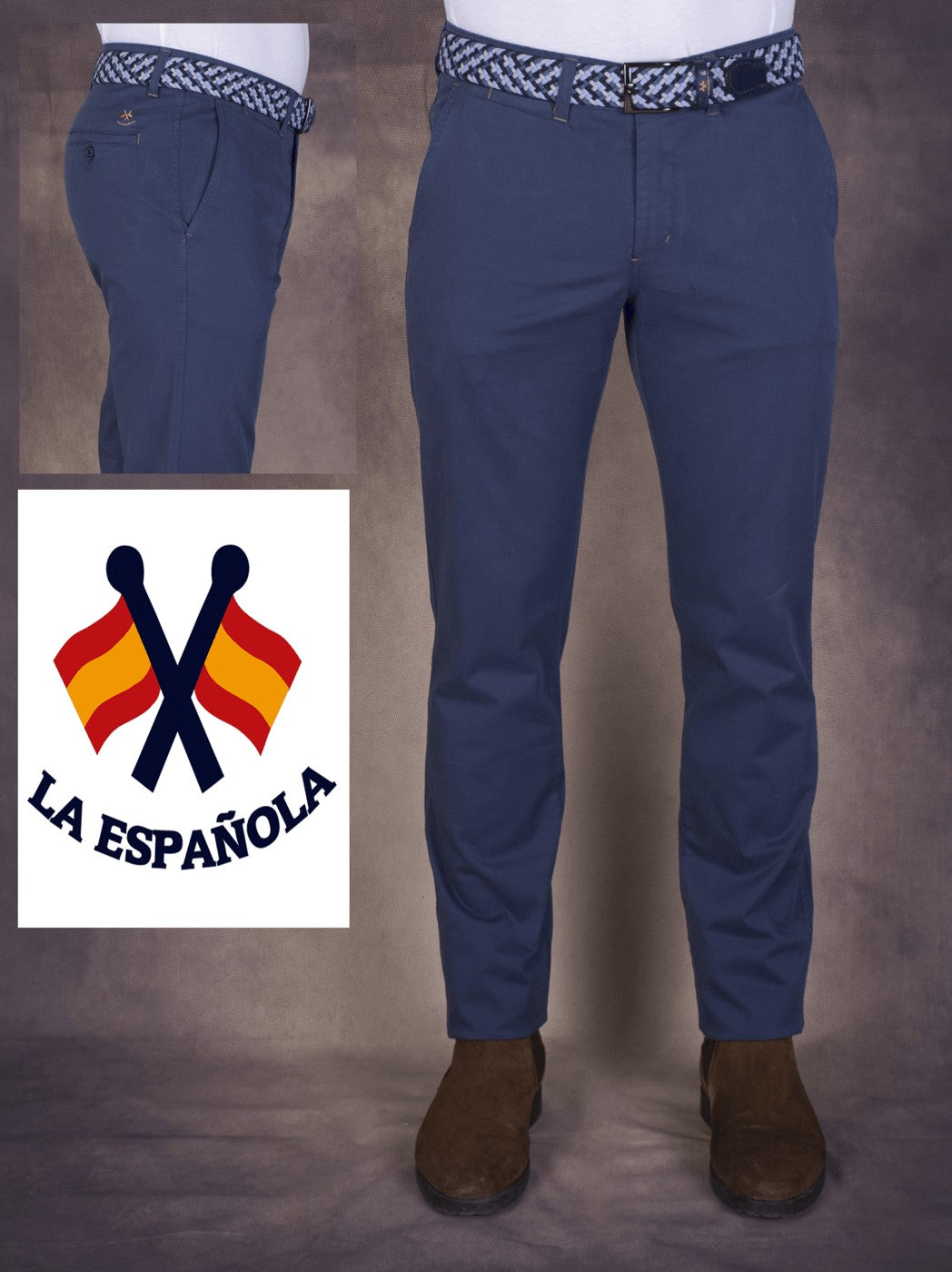 PANT CHINO SPAIN LA ESPANOLA AZUL