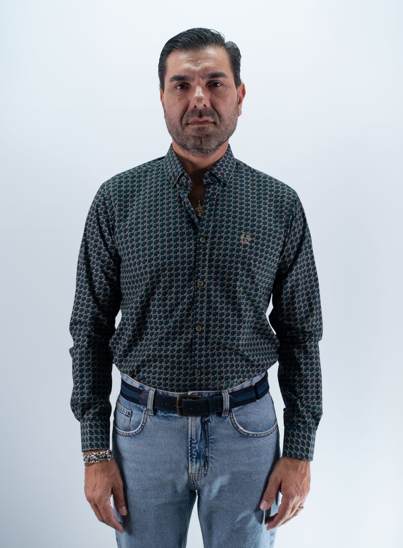 CAMISA HULK LA VESPITA MARINO