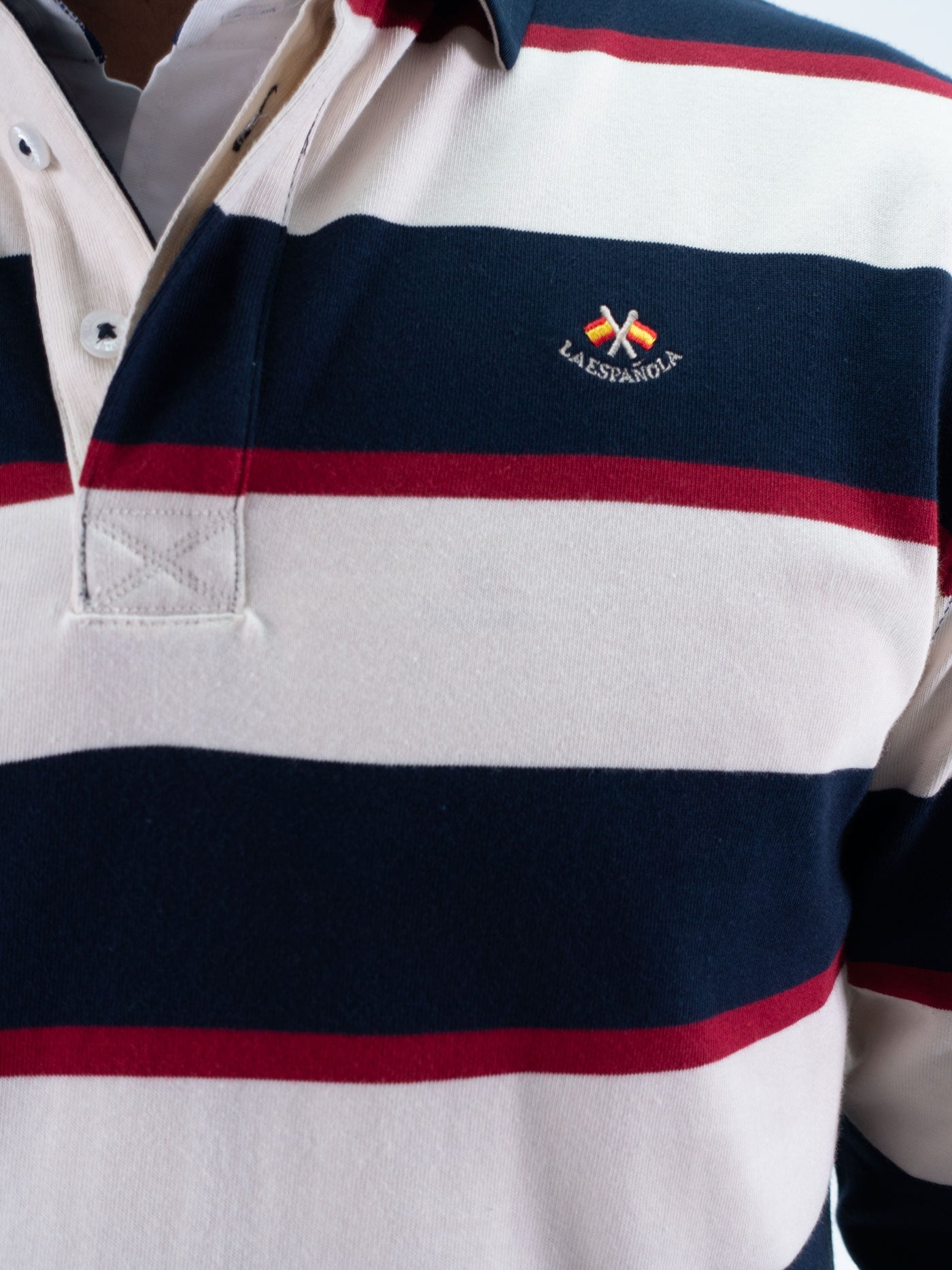 POLO LISTAS LA ESPAÑOLA MARINO