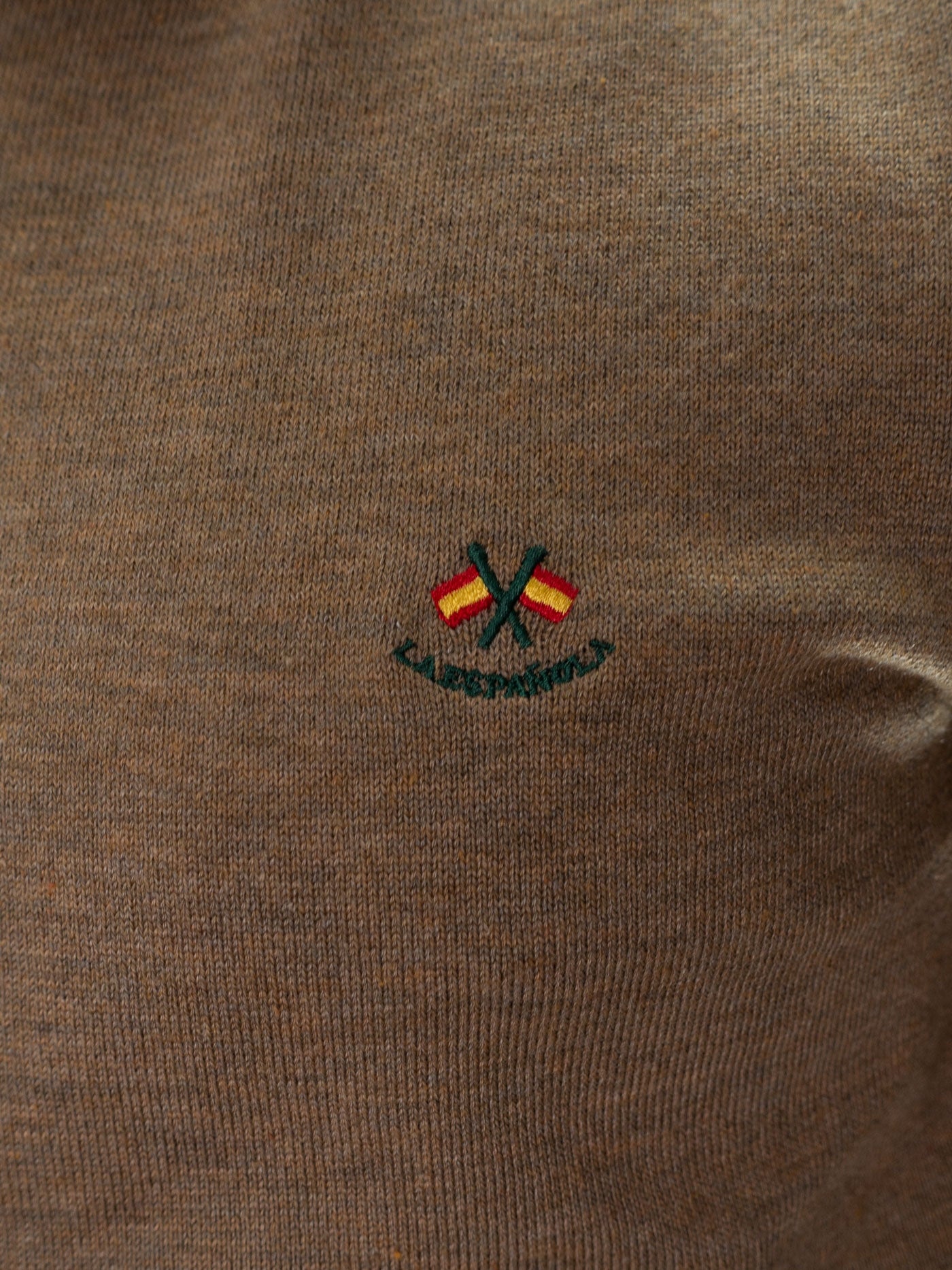 JERSEY CUELLO CAJA LA ESPAÑOLA CAMEL
