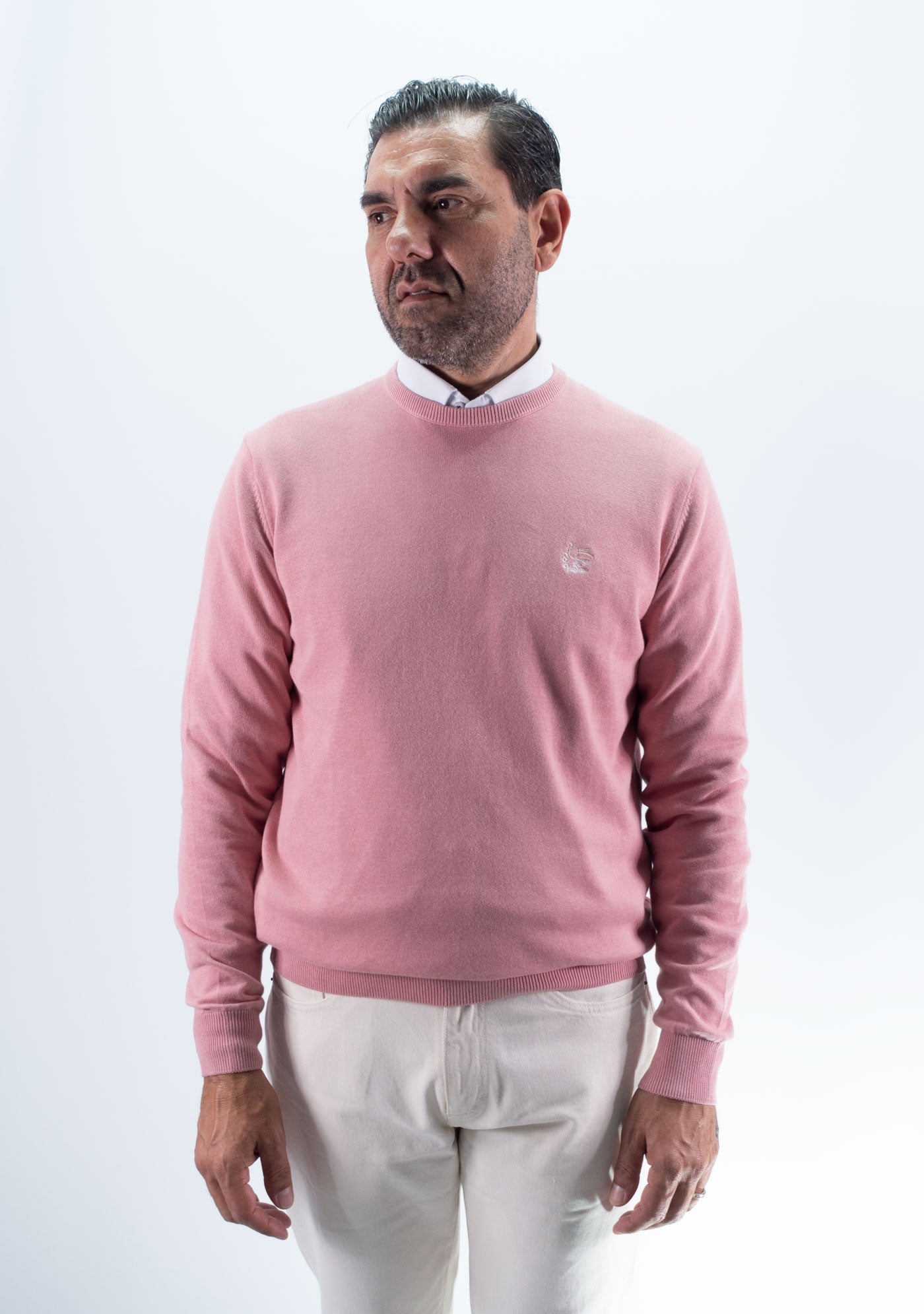 JERSEY CUELLO REDONDO LA VESPITA ROSA