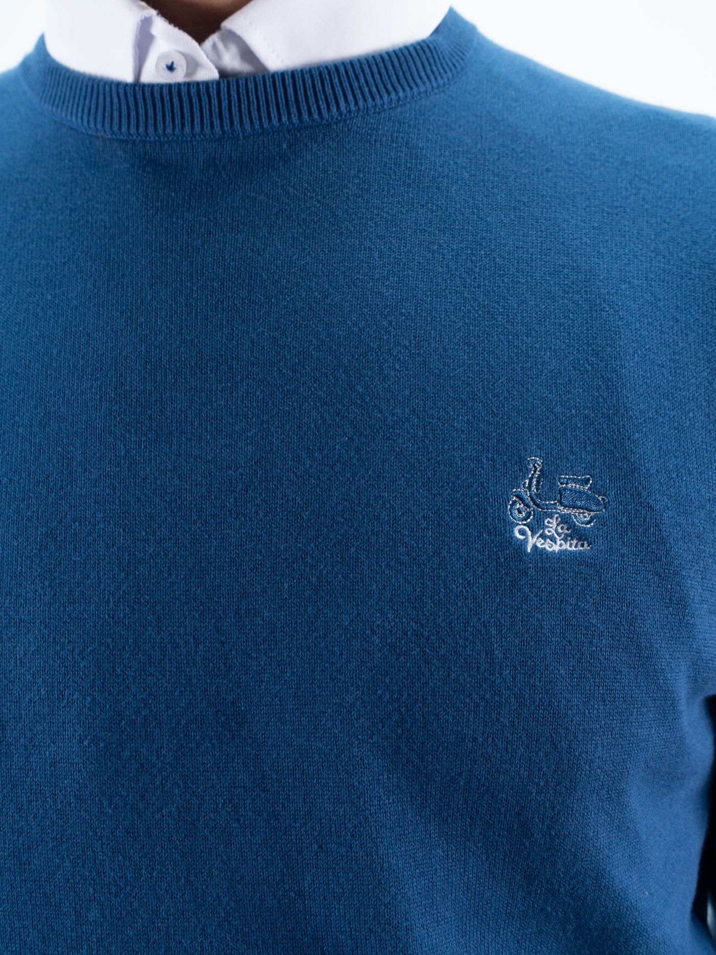 JERSEY CUELLO REDONDO LA VESPITA AZUL
