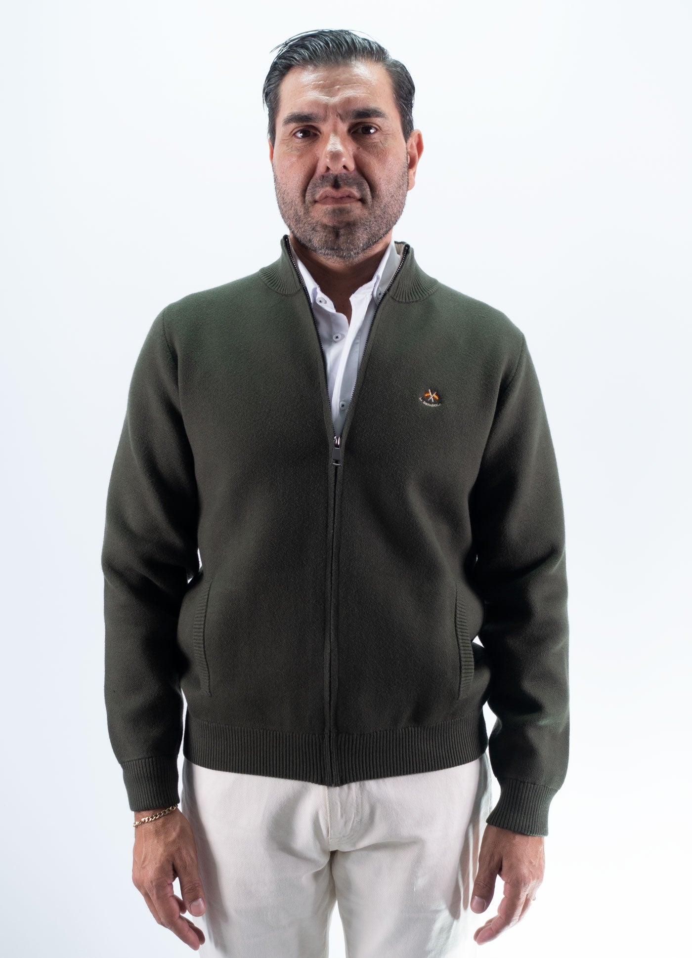 CHAQUETA NEO LA ESPAÑOLA VERDE BOTELLA