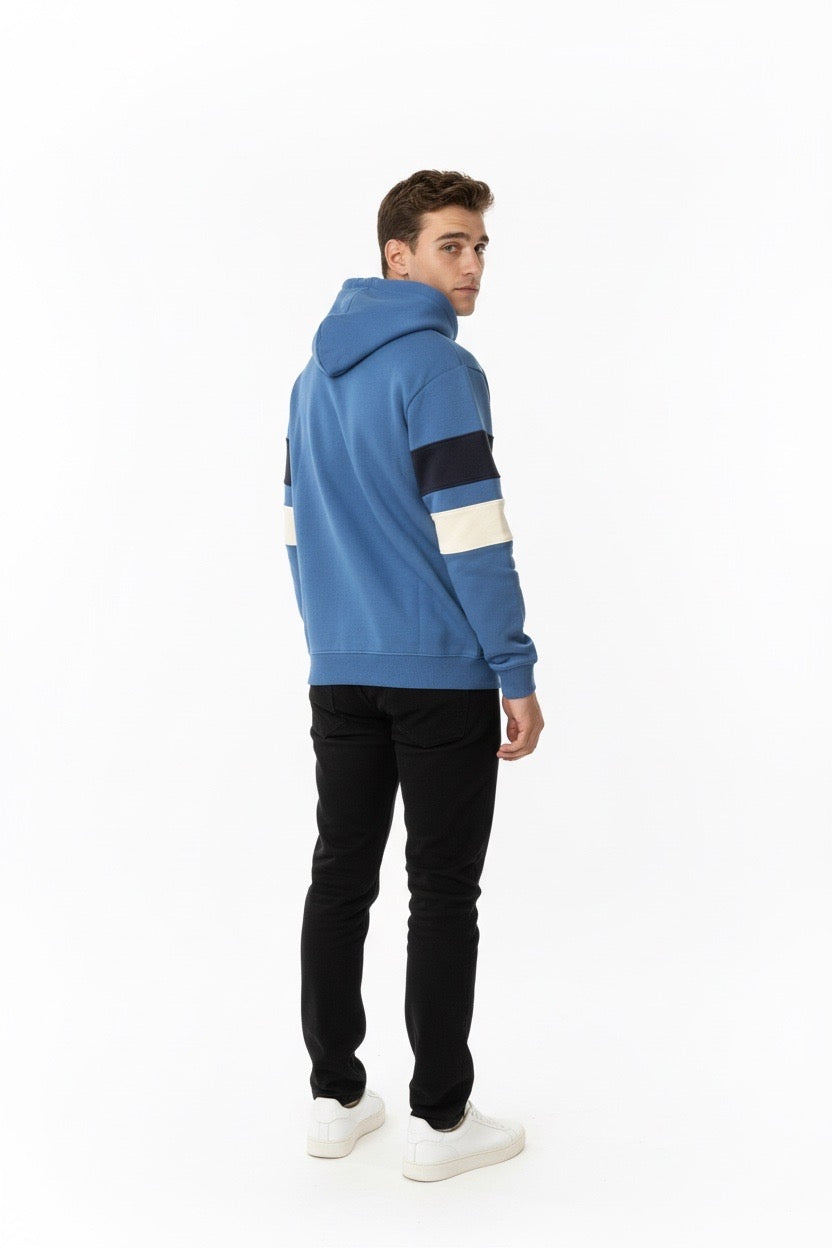 SUDADERA CAPUCHA CREMALLERA LA VESPITA AZUL