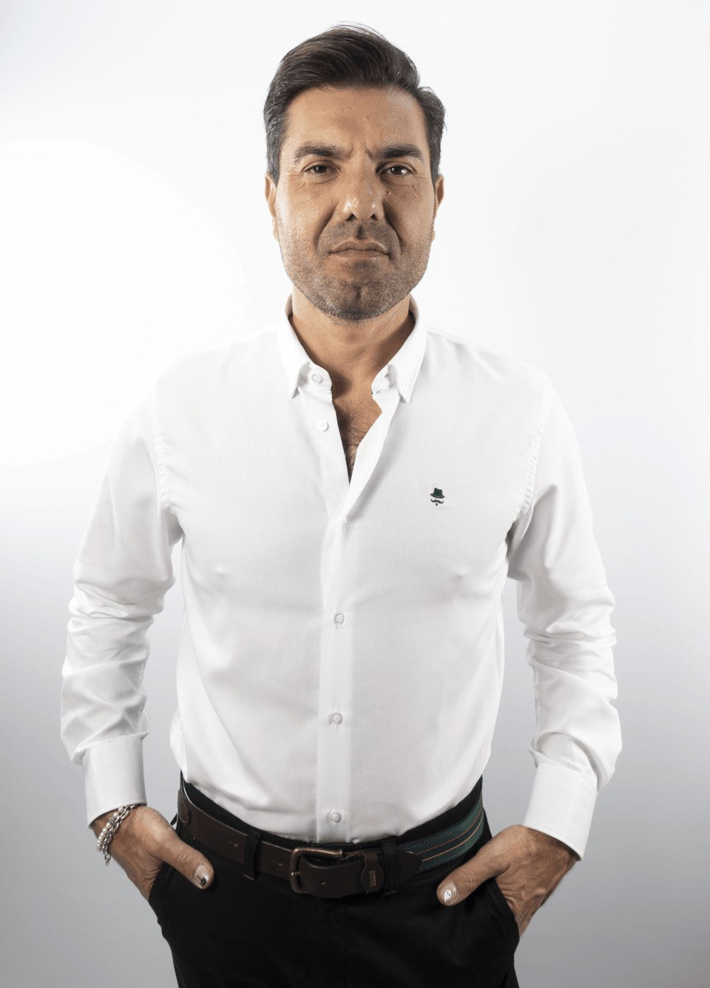 CAMISA FORD  BLANCO