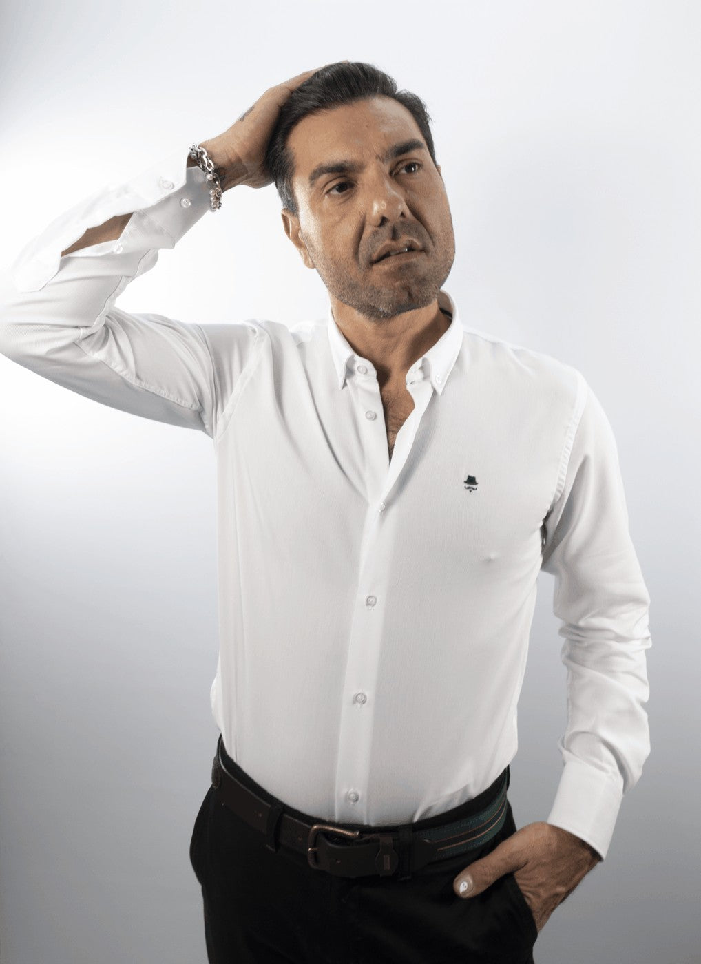 CAMISA FORD  BLANCO