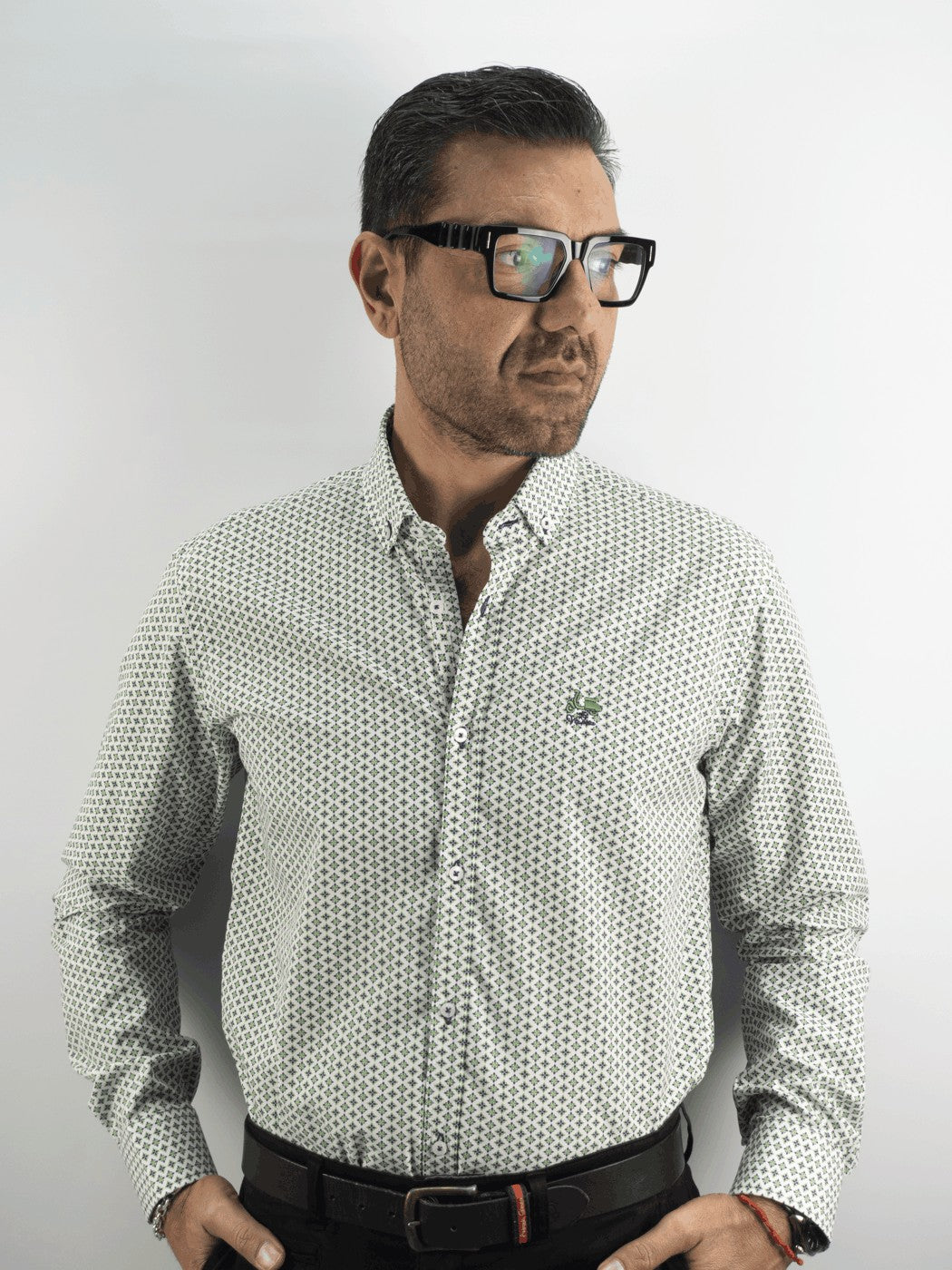 CAMISA CIRCULO 3 LA VESPITA VERDE