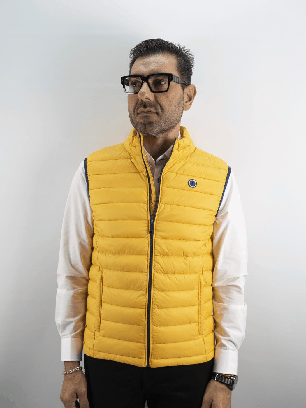 CHALECO BOMBER X LA VESPITA MOSTAZA