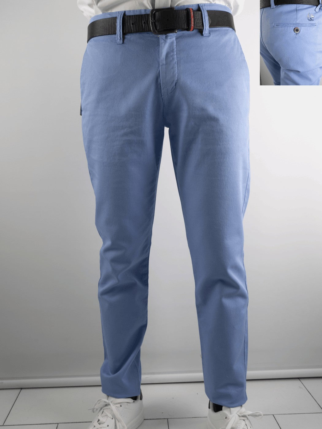 PANTALON MARQUES LA VESPITA AZUL TINTA