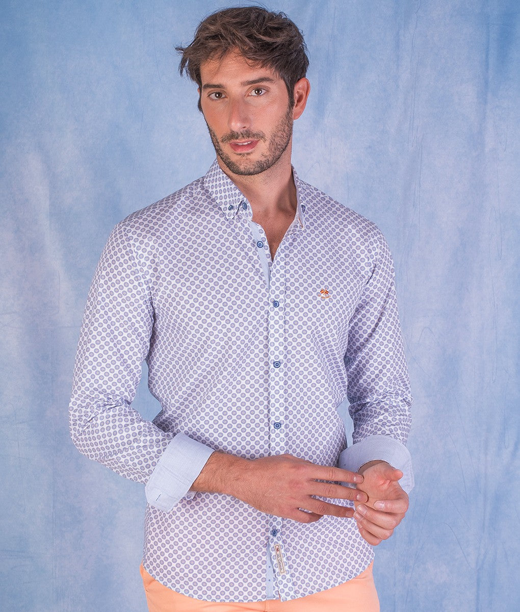 CAMISA RULETA LA ESPAÑOLA BLANCO