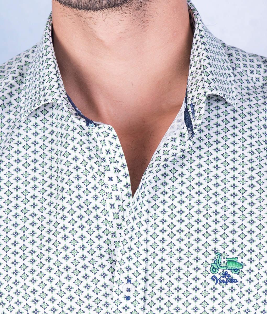 CAMISA CIRCULO 3 LA VESPITA VERDE