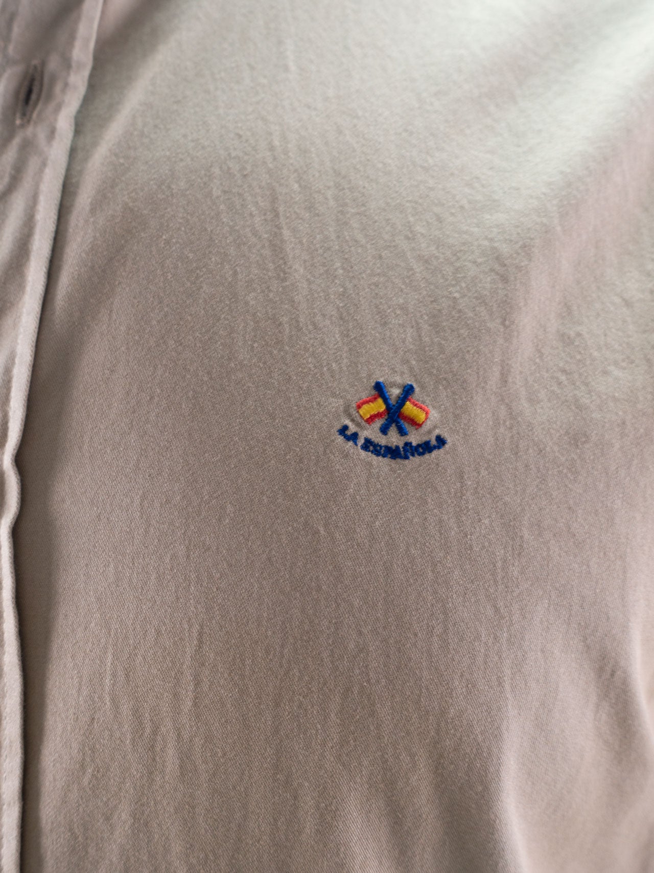 CAMISA LISA LA ESPAÑOLA CAMEL