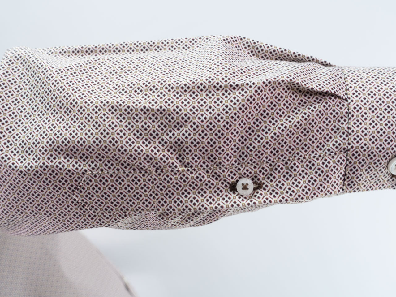 CAMISA ESTAMPADO 4K LA ESPAÑOLA BURDEOS
